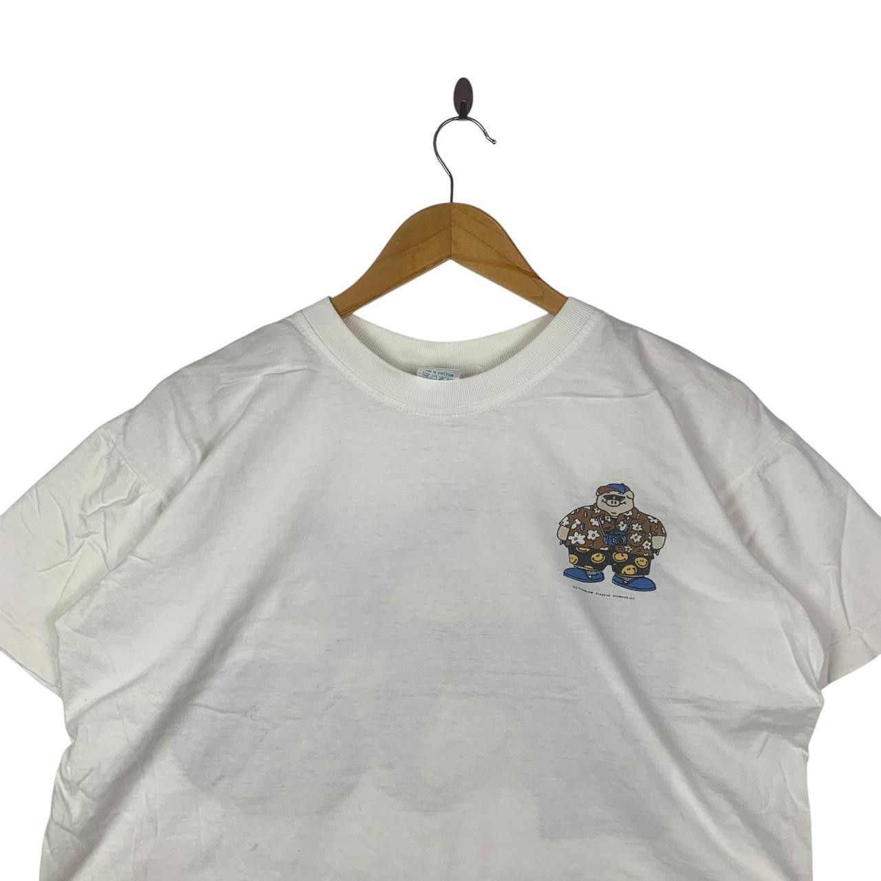 Vintage Vintage HAWAII HOG CHOPPER Motorcycle Surf Life Tee Shirt Size US L / EU 52-54 / 3 - 3 Thumbnail