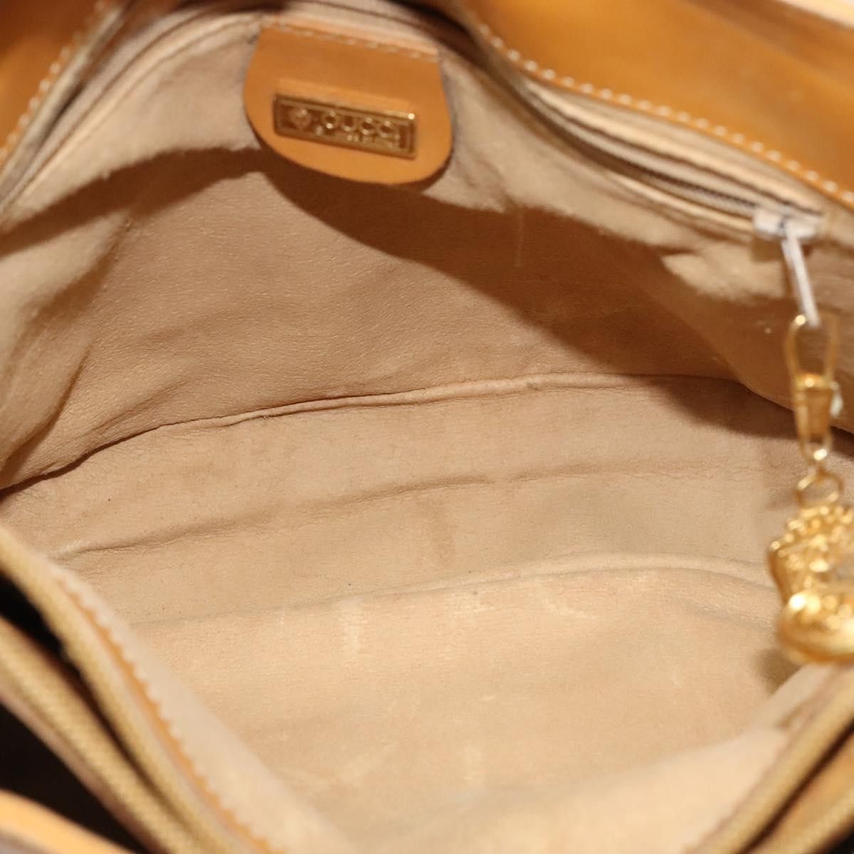 Gucci GUCCI Micro GG Supreme Shoulder Bag Pvc Beige Gold 001 14 Size ONE SIZE - 16 Thumbnail