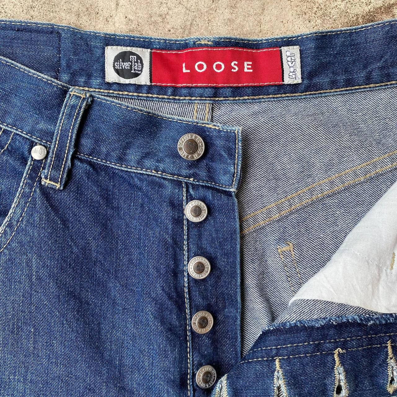 Levi's Vintage Clothing W30X32.5" VINTAGE LEVIS 90S SILVERTAB LOOSE DENIM J8-24 Size US 30 / EU 46 - 11 Thumbnail