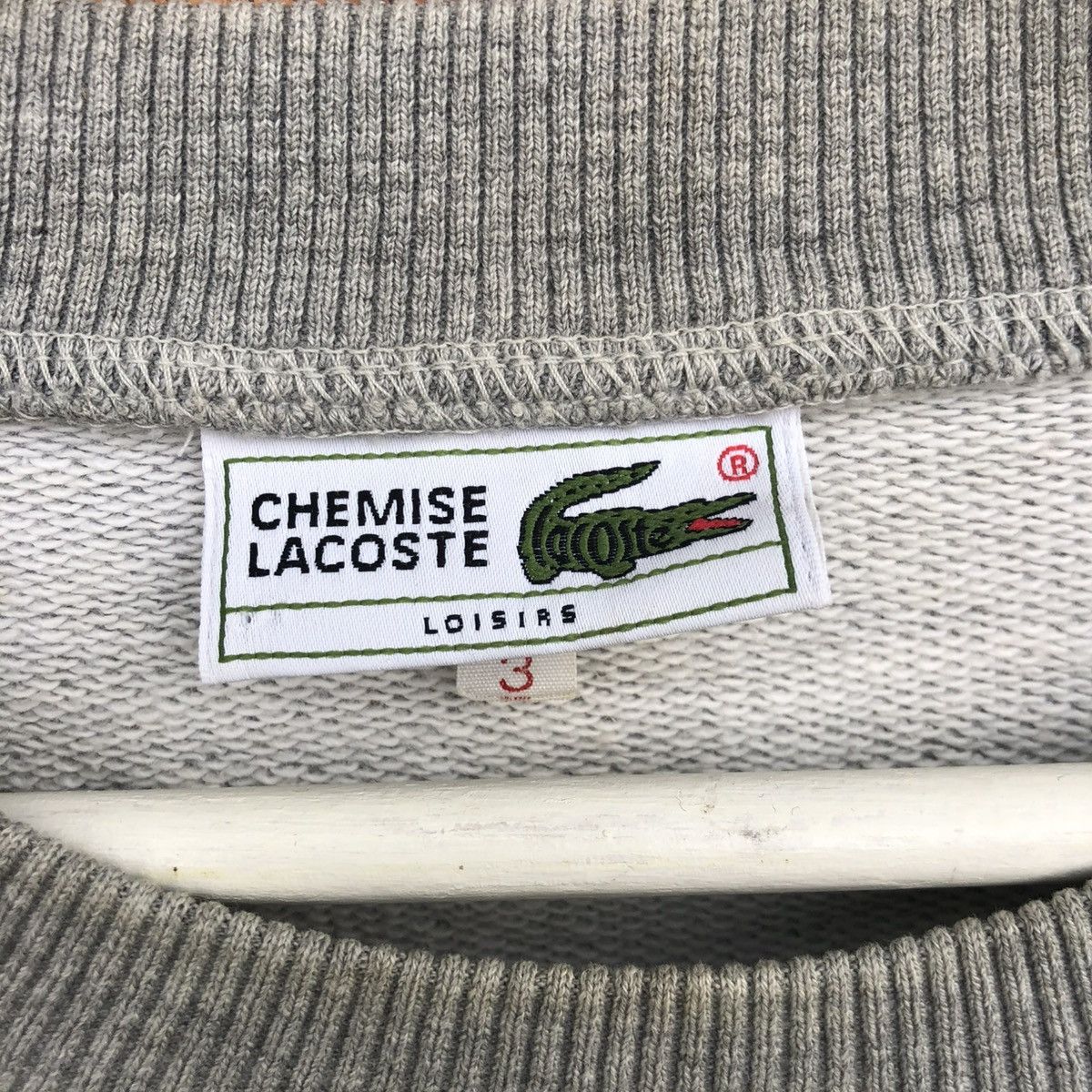 Lacoste Vintage Lacoste Embroidered Sweatshirt Pullover Crewneck Size US M / EU 48-50 / 2 - 8 Thumbnail