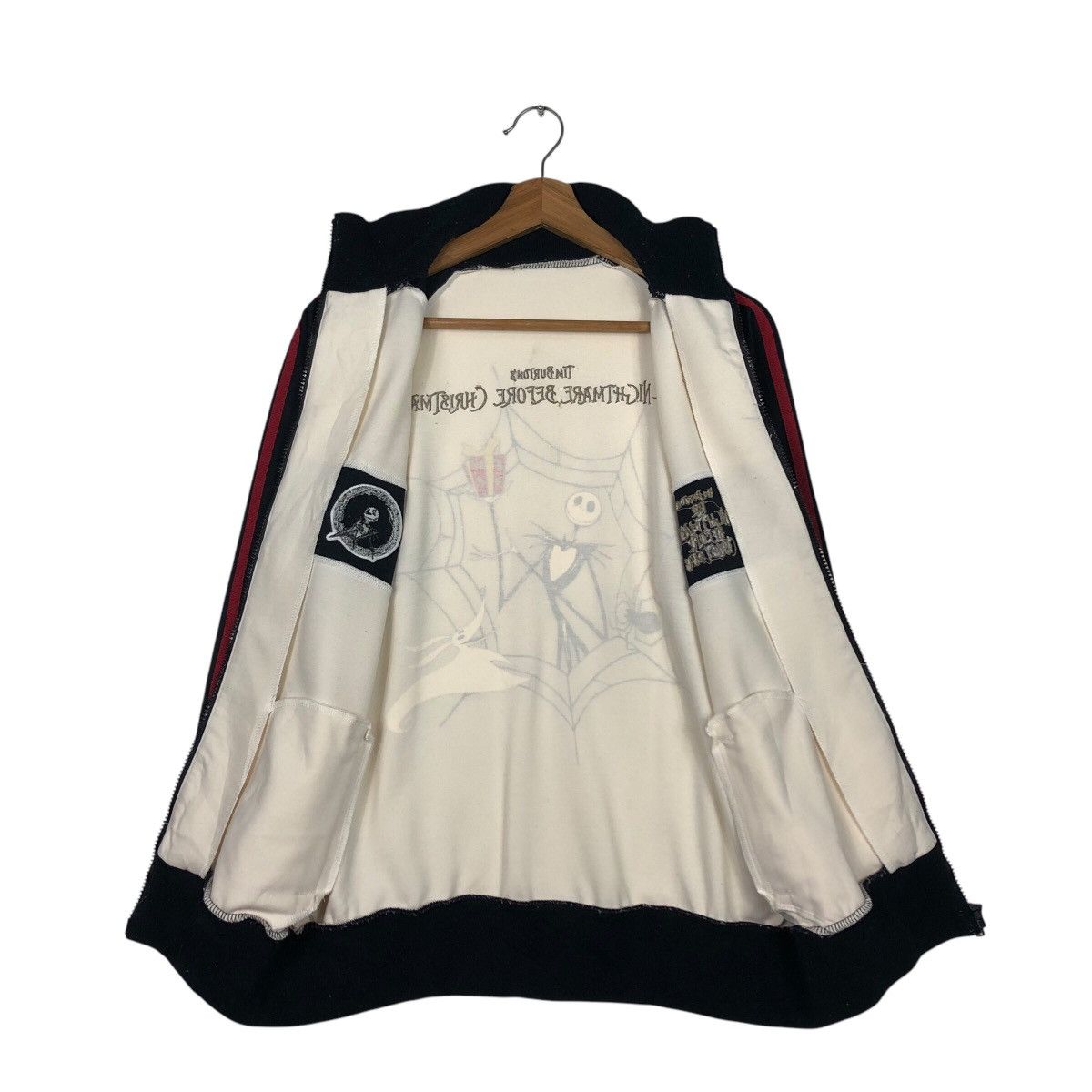 Japanese Brand 📌Vintage Zipper Jacket Tim Burtons The Nightmare Before Size US M / EU 48-50 / 2 - 14 Thumbnail