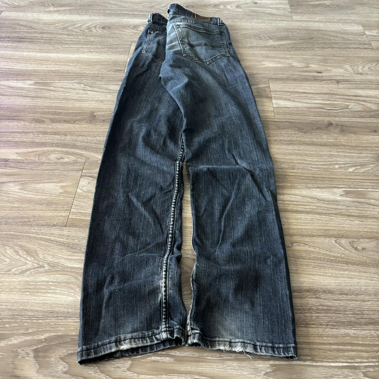 Vintage Crazy Vintage Y2K/2000s Grunge Dark Wash Skinny Denim Jeans! 30x32 Size US 30 / EU 46 - 4 Thumbnail