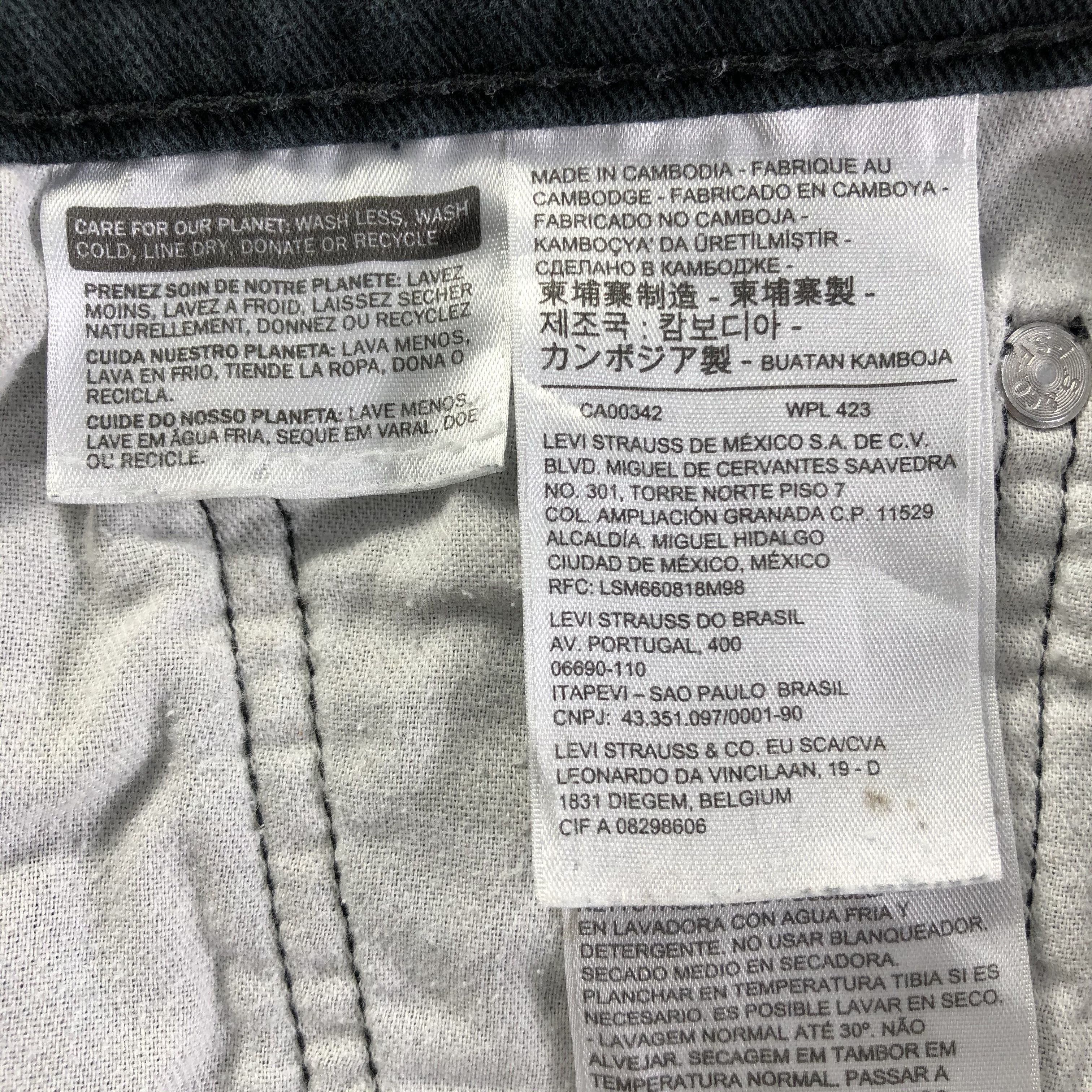 Levi's Vintage Levis 513 Jeans-J3419 Size US 33 - 9 Thumbnail
