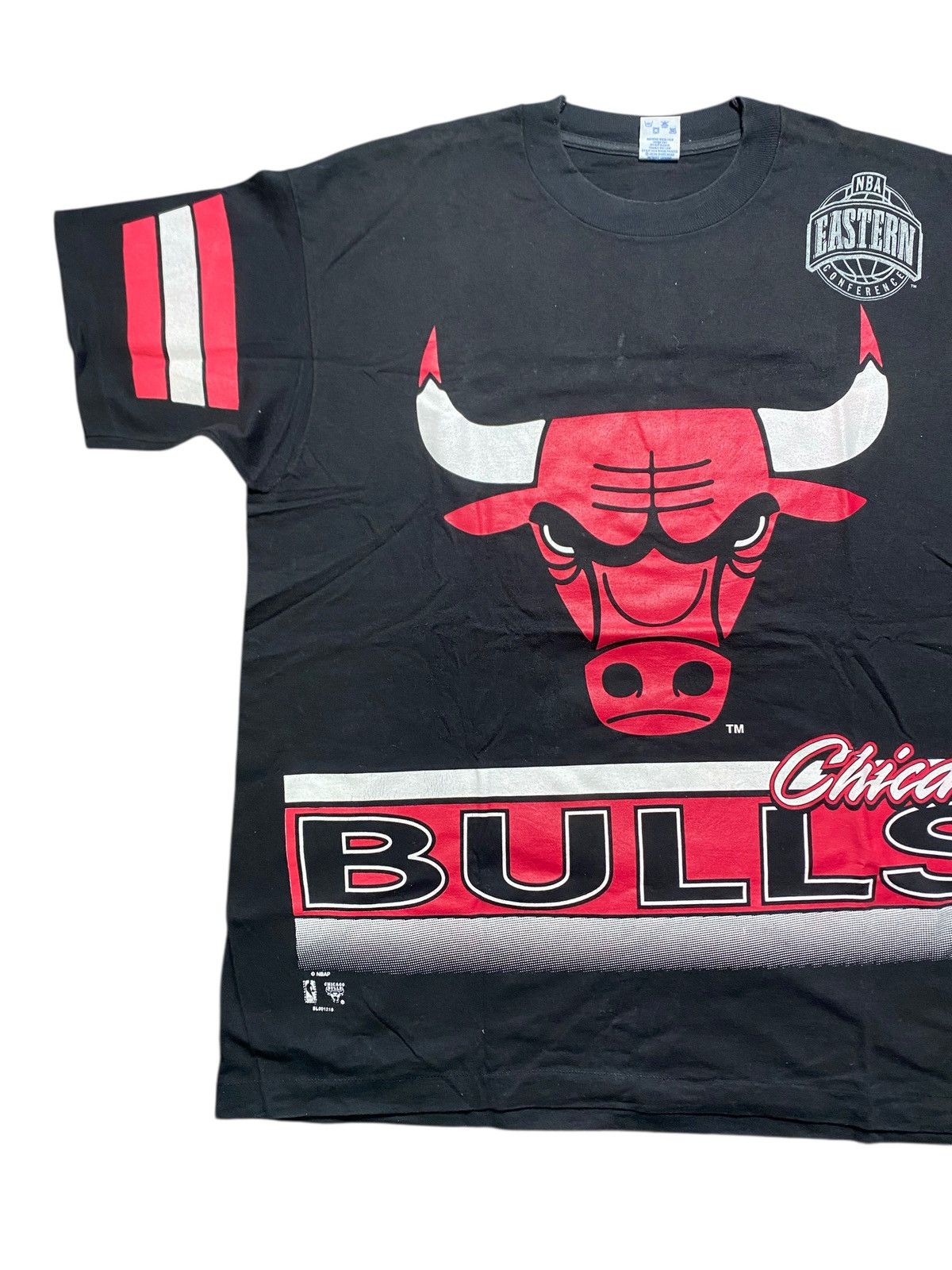 Salem Sportswear VINTAGE CHICAGO BULLS SALEM TSHIRT 90s NBA Size US XXL / EU 58 / 5 - 4 Thumbnail