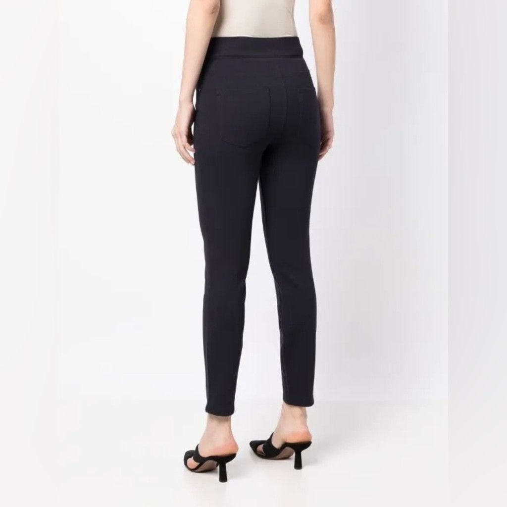 Spanx LIKE NEW SPANX Jean-ish Jet Black Ponte Jeggings Size S Size 27" / US 4 / IT 40 - 2 Thumbnail