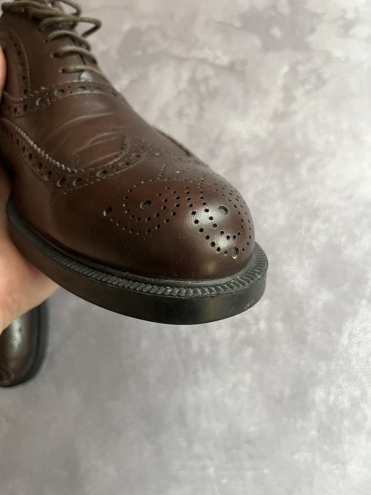 Fratelli Rossetti Fratelli Rossetti Mens Brown Leather Low Top Shoes Size 7 Size US 7 / EU 40 - 10 Thumbnail