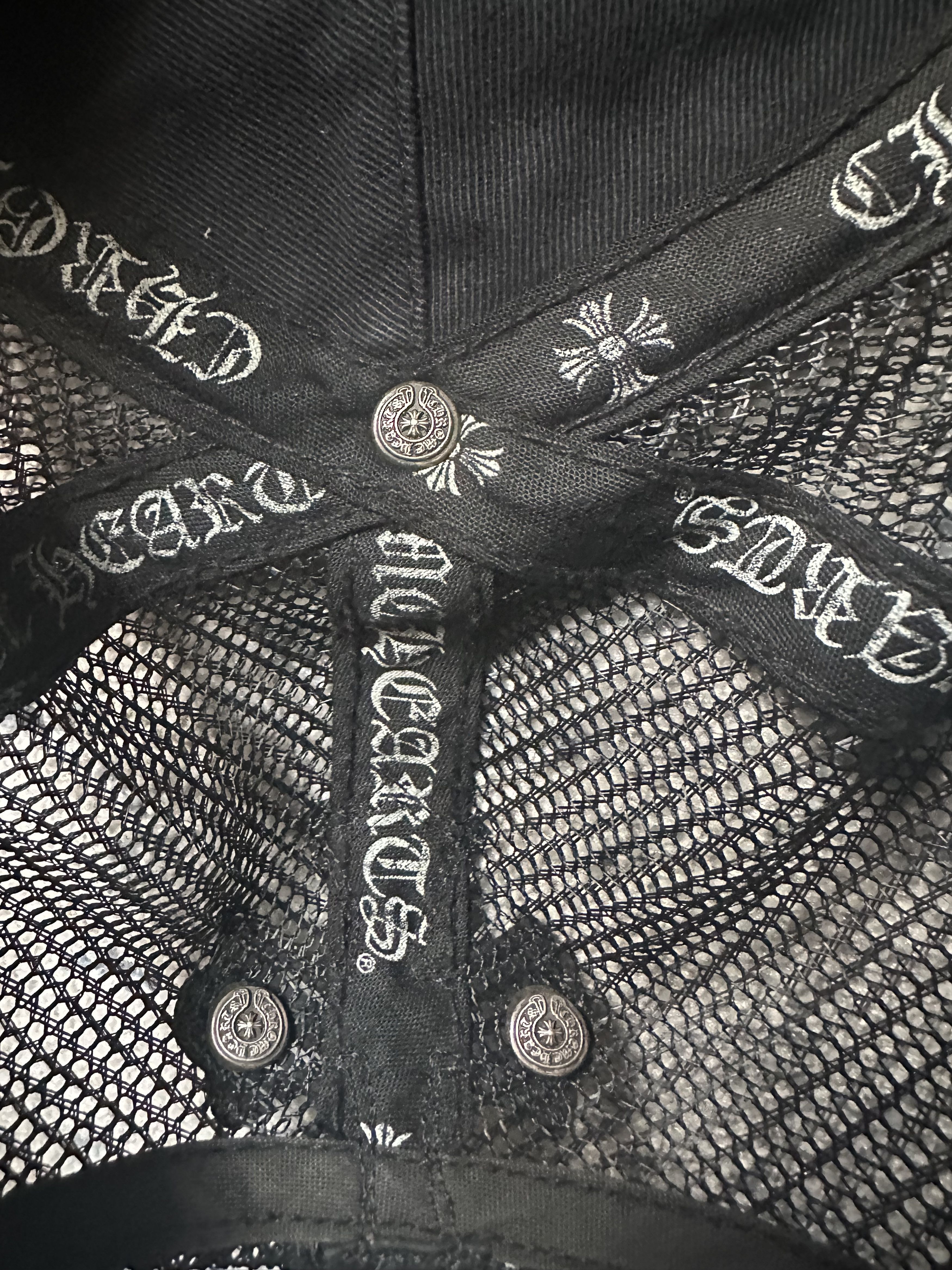 Chrome Hearts Chrome Hearts Black Cemetery leather cross patch hat Size ONE SIZE - 7 Thumbnail