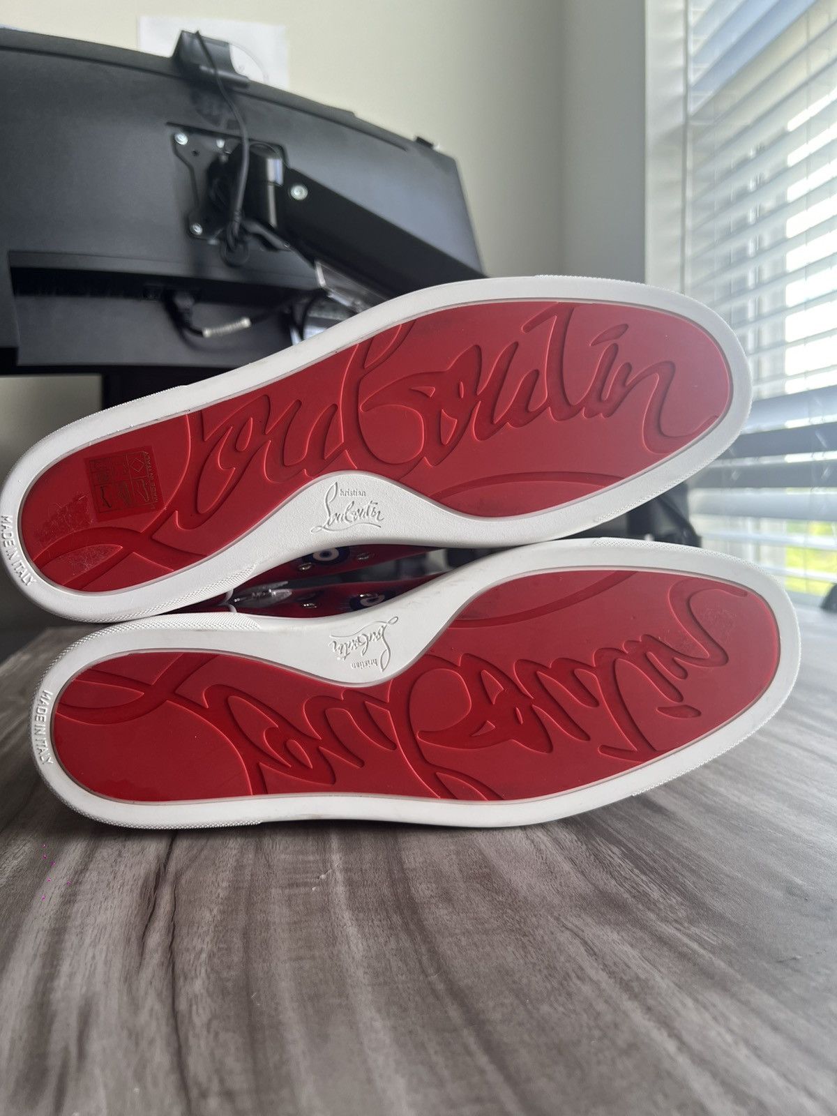 Christian Louboutin $995 Christian Louboutin High Evil Eye Size 11 (EU 44) Size US 11 / EU 44 - 9 Thumbnail