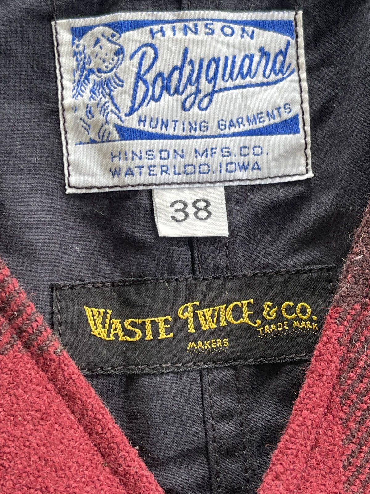 Waste(twice) 40s Hinson Waste Twice HalfMoon Hunting Vest Size US S / EU 44-46 / 1 - 5 Thumbnail