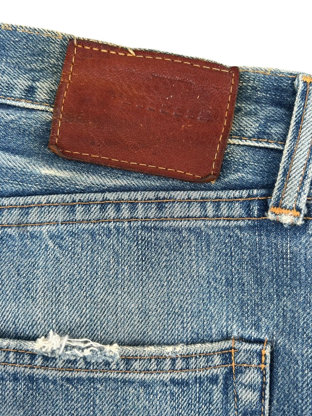 Kapital Vintage SpellBound Selvedge Distressed Denim Jeans Size US 34 / EU 50 - 15 Thumbnail