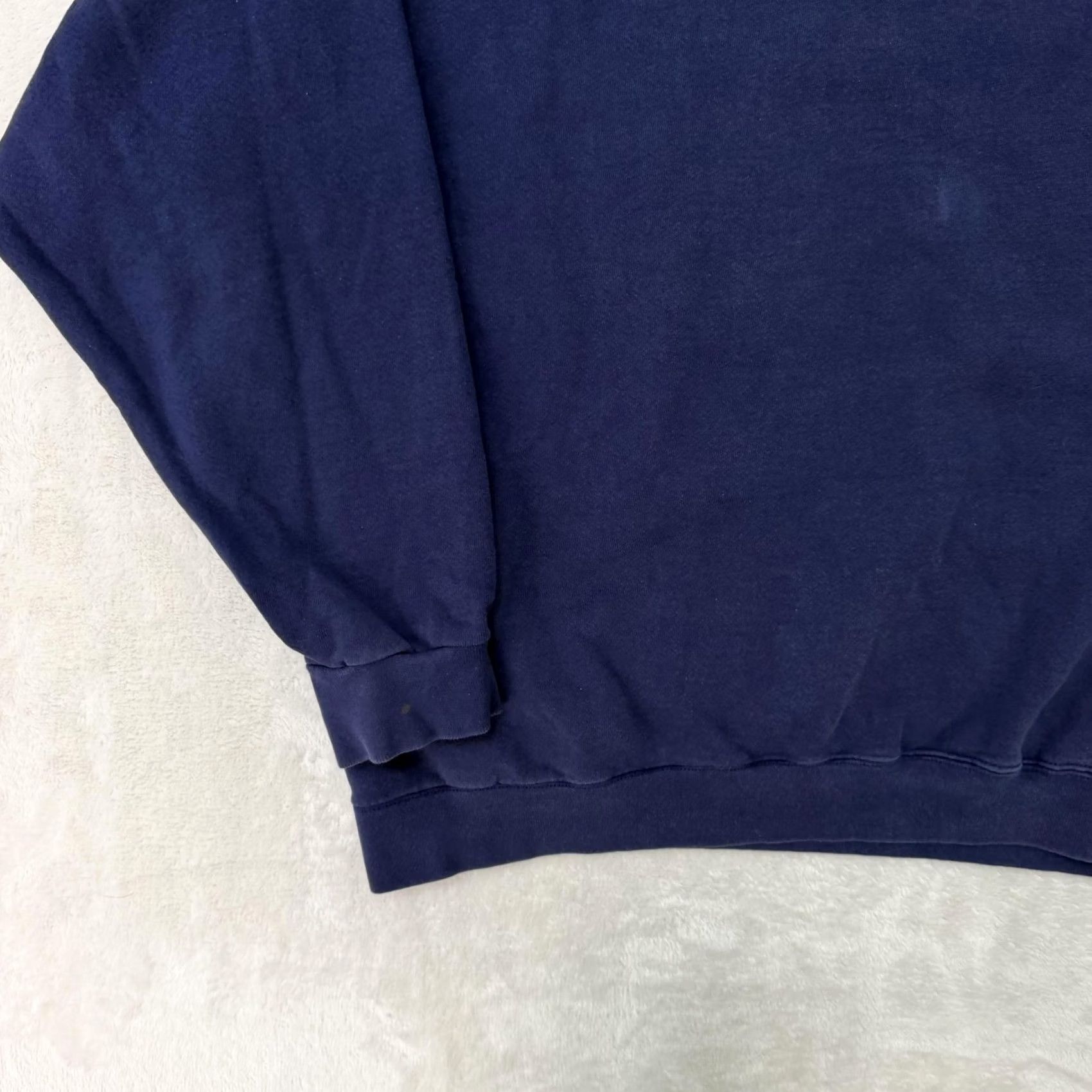 Nike VINTAGE Nike Sweatshirt Mens XL Blue Fleece Crewneck Pullover Swoosh Logo Size US XL / EU 56 / 4 - 7 Thumbnail