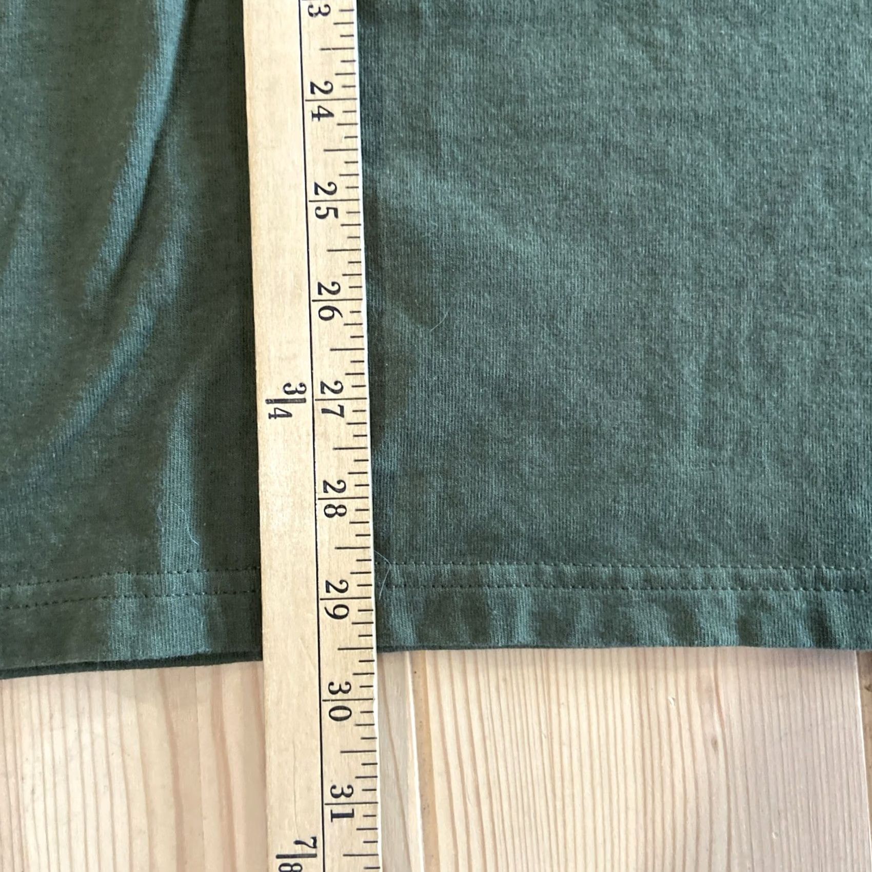 Fruit Of The Loom VINTAGE Fruit of the Loom T-Shirt XL Green 2000s Y2K Mickey Mouse Crew Neck Short Sleeve Cotton Embroidered Logo 90s Grunge Sunfaded Size US XL / EU 56 / 4 - 5 Thumbnail