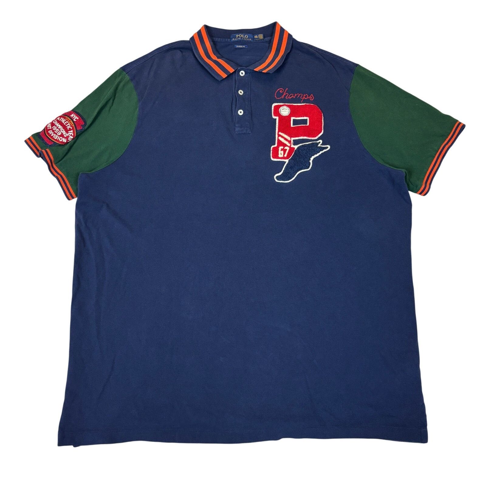 Polo Ralph Lauren Polo Ralph Lauren P Wing Chenile Football Bulldog Men's 2XL Size US XXL / EU 58 / 5 - 1 Thumbnail