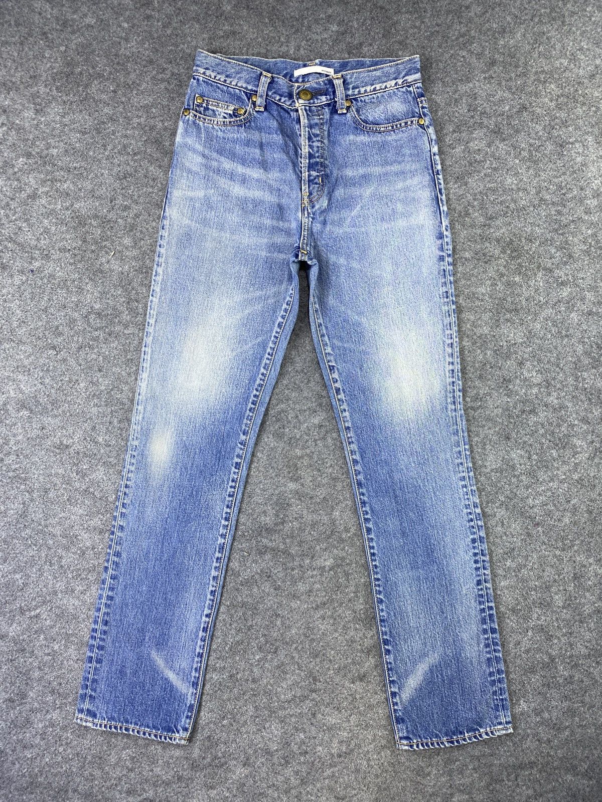 If Six Was Nine × Japanese Brand × Le Grande Bleu (L.G.B.) Moussy Japan Blue Wash Jeans-J1134 Size US 28 / EU 44 - 1 Thumbnail