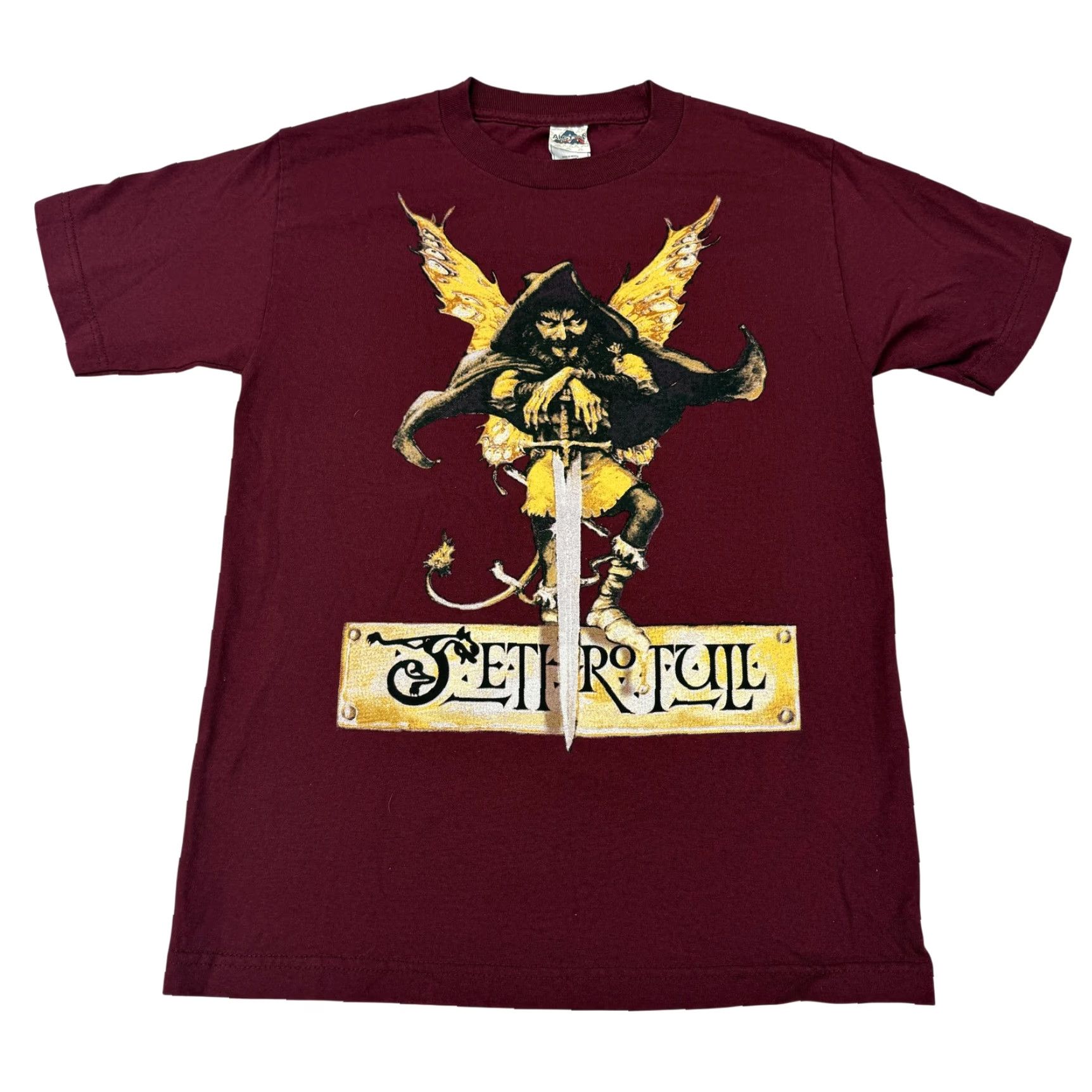 Vintage Jethro Tull Shirt Mens Small Red Tour 2014 Graphic Band Tee Size US S / EU 44-46 / 1 - 2 Thumbnail