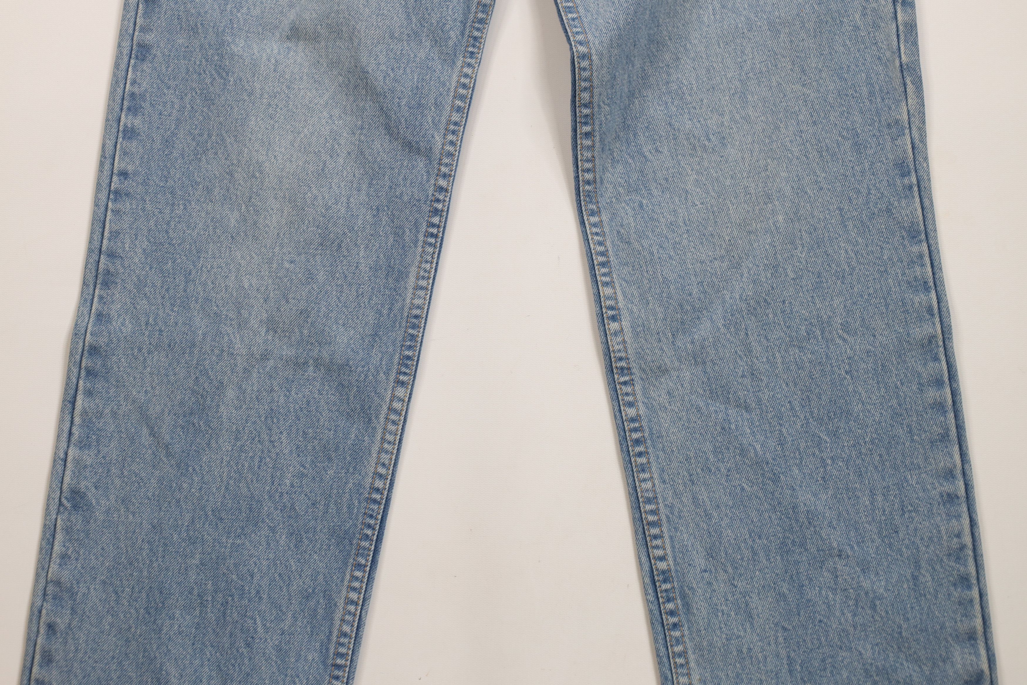 Vintage Vintage 90s Streetwear Straight Leg Denim Jeans Blue Cotton Size US 31 - 3 Thumbnail
