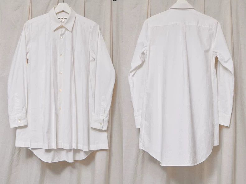 Comme des Garcons Comme Des Garcons White pleated shirt Size S / US 4 / IT 40 - 8 Thumbnail