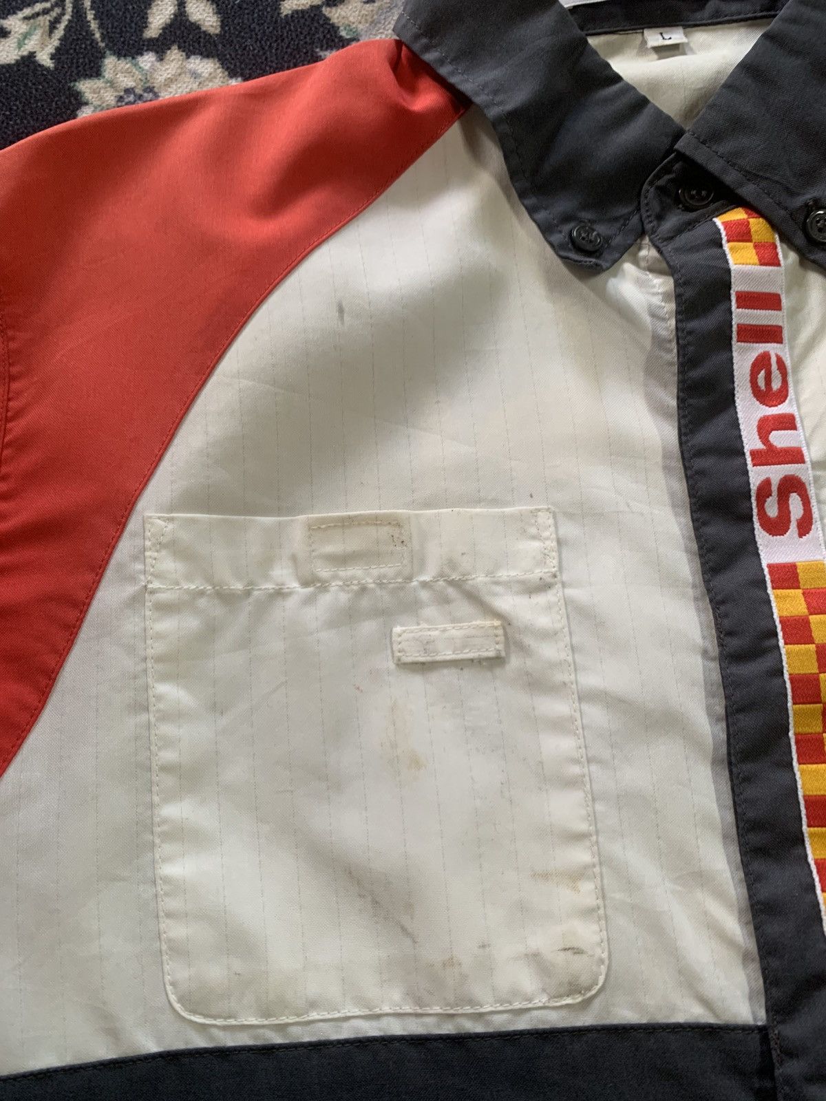 Vintage VINTAGE SHELL SHIRT Size US L / EU 52-54 / 3 - 4 Thumbnail