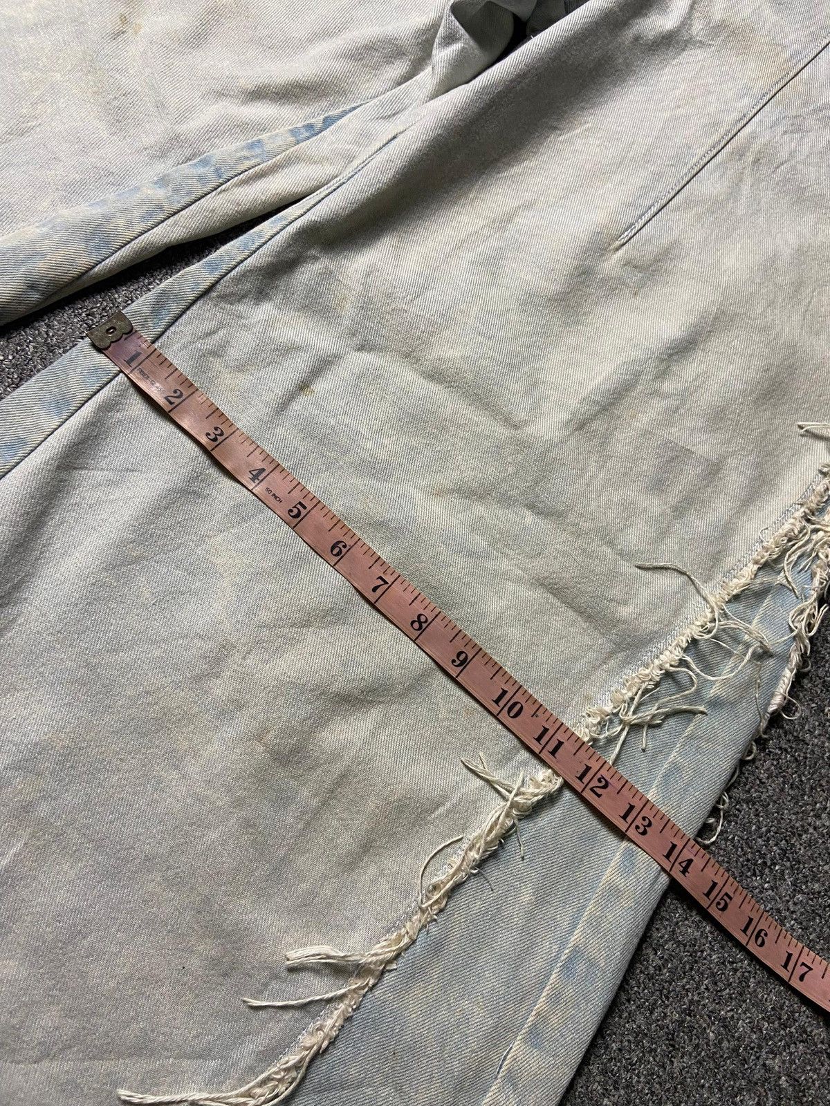 Japanese Brand × Seditionaries × Vintage Chloe Pre-Owned Flared Wide Leg Jeans (131) Size 27" / US 4 / IT 40 - 16 Thumbnail