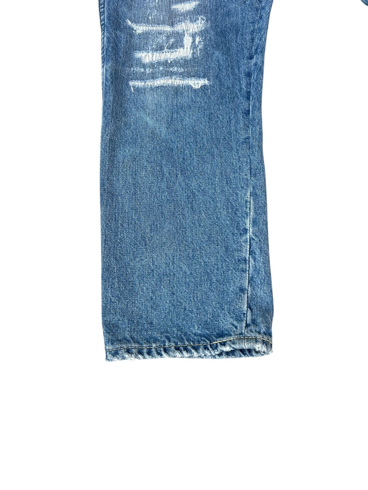 Beams Plus × Orslow Orslow 106 X Beams Ripped Distressed Denim Cropped Jeans Size US 30 / EU 46 - 10 Thumbnail