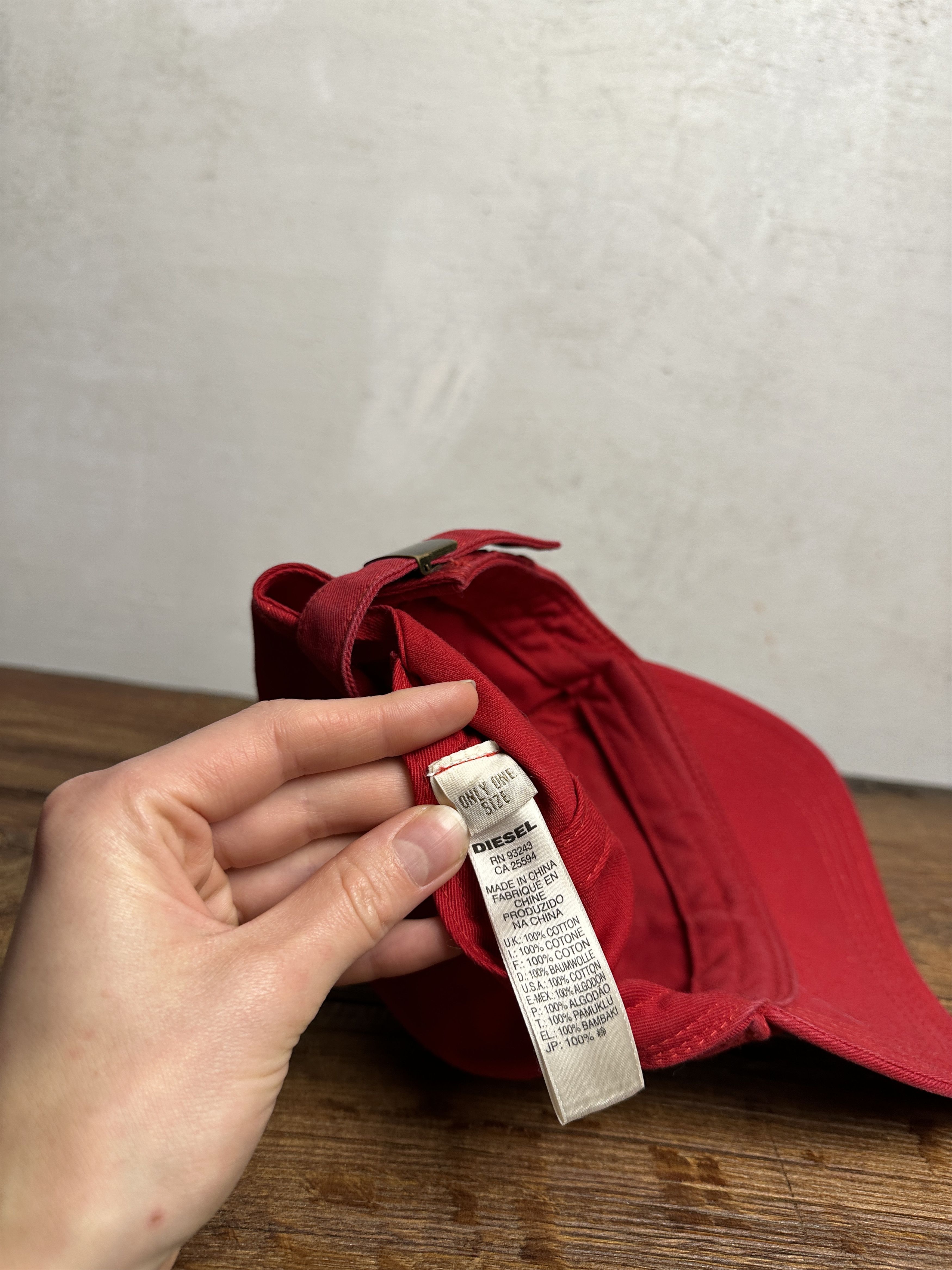 Diesel Diesel Logo Baseball Cap Size ONE SIZE - 10 Thumbnail