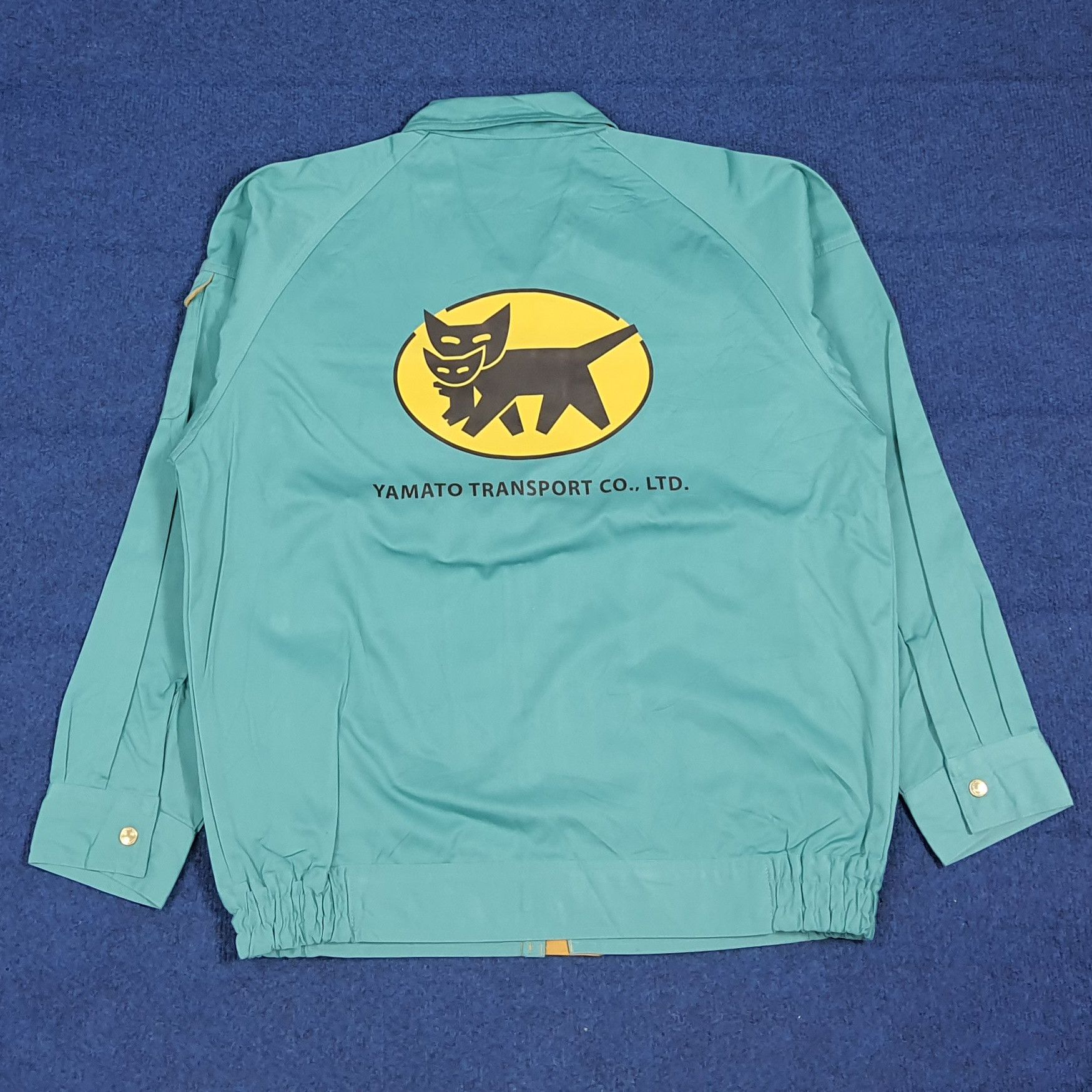 Japanese Brand Vintage Yamato Transport Japan Custom Logo Jacket C283N13 Size US M / EU 48-50 / 2 - 1 Thumbnail