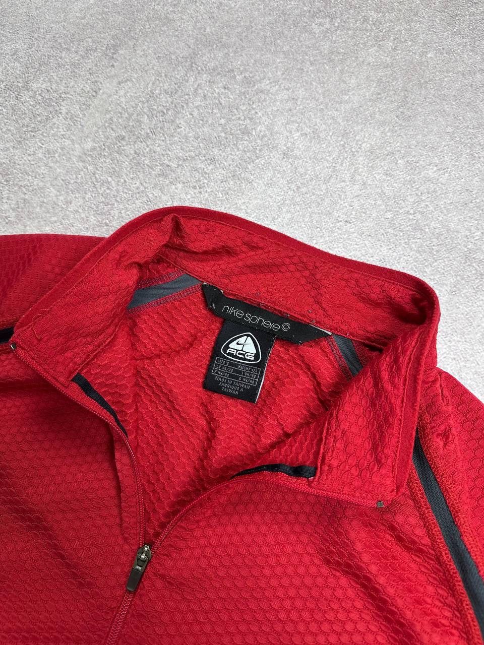 Nike Vintage 90s Nike Sphere Short Sleeve Zip Jacket S Size US S / EU 44-46 / 1 - 4 Thumbnail