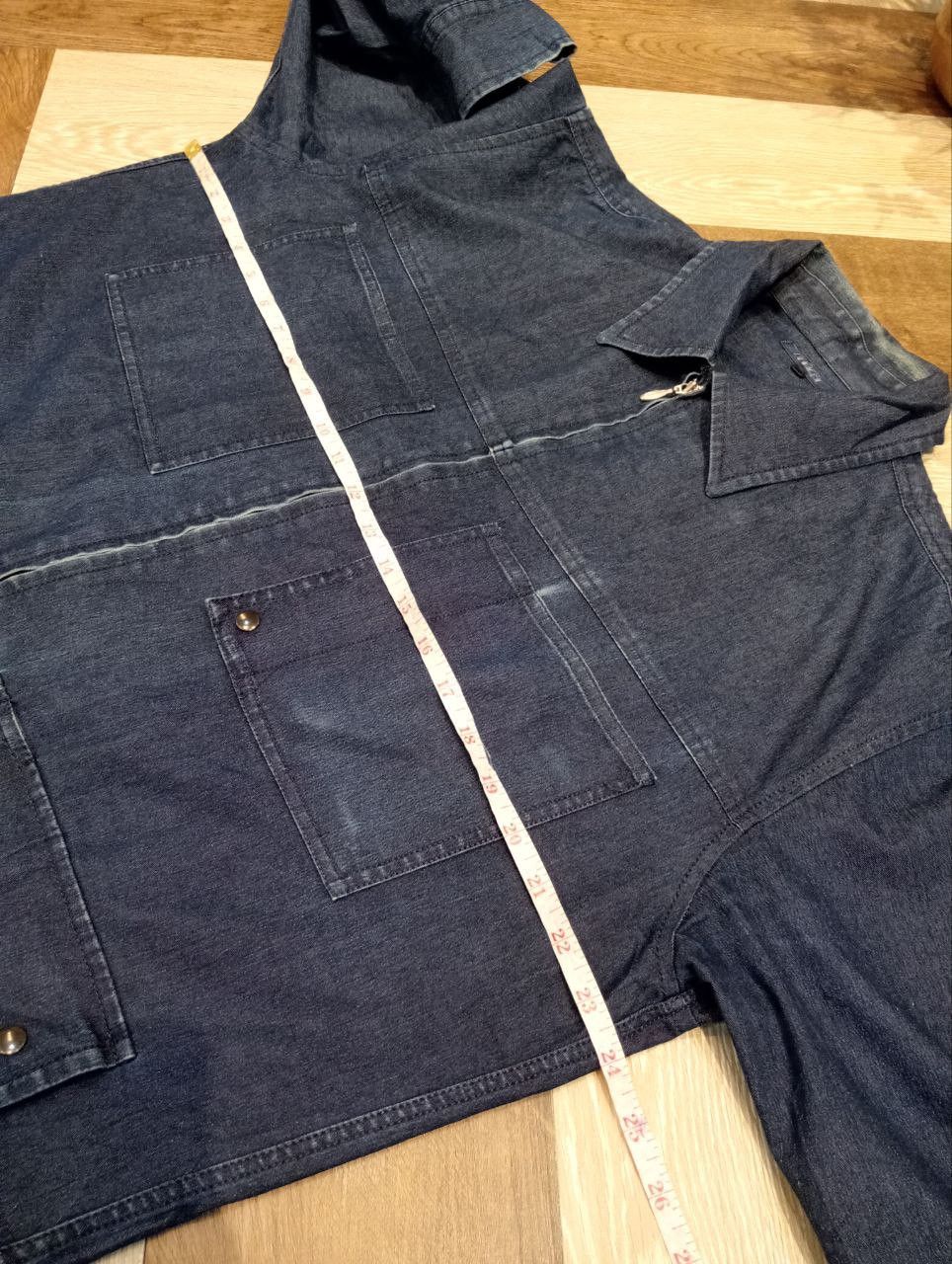 JUN MEN JUNMEN JAPAN LIGHT BLUE DENIM JACKET - SIZE L Size US L / EU 52-54 / 3 - 9 Thumbnail