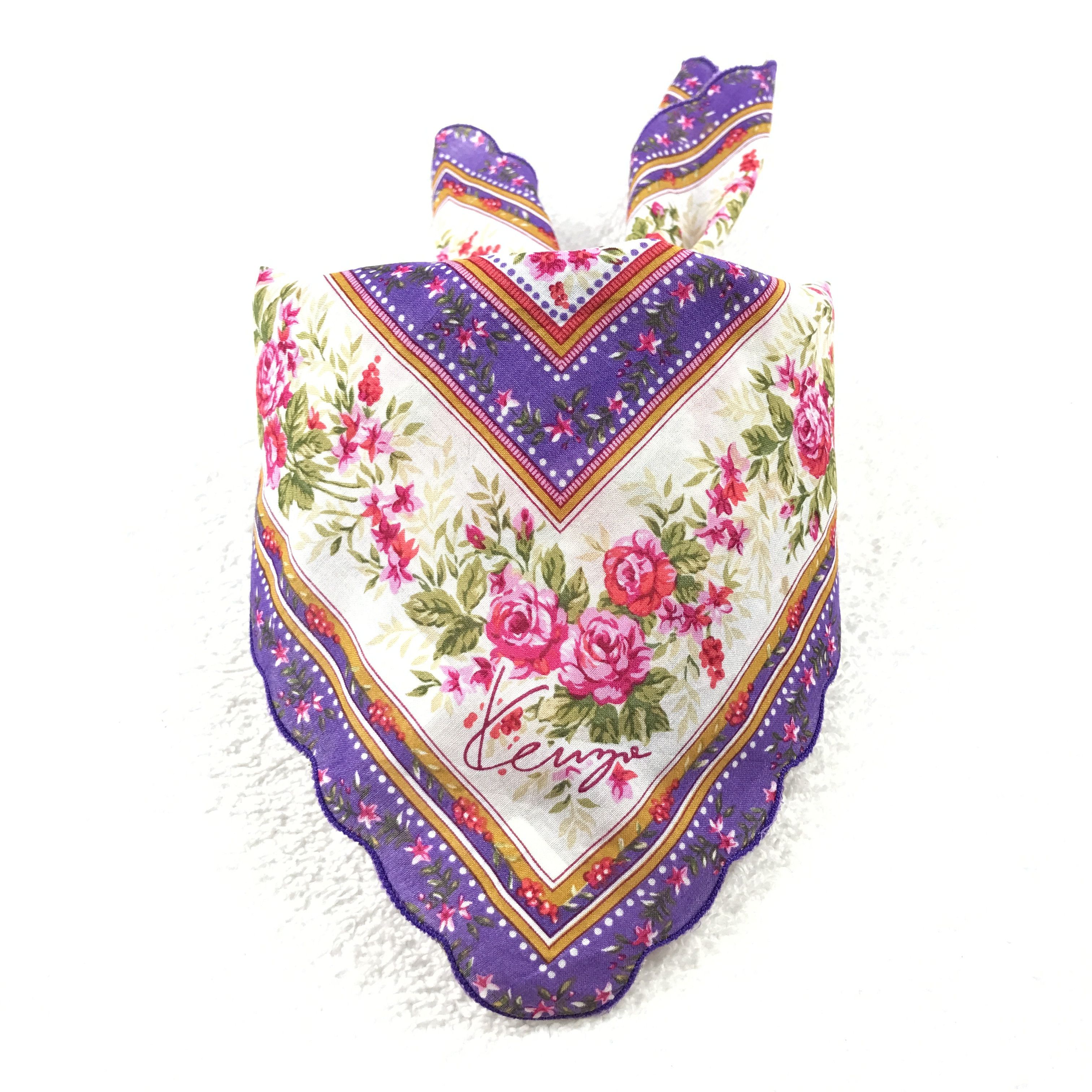 Japanese Brand × Kenzo × Vintage Vintage Kenzo Bandana Neckerchief Handkerchief Size ONE SIZE - 4 Thumbnail