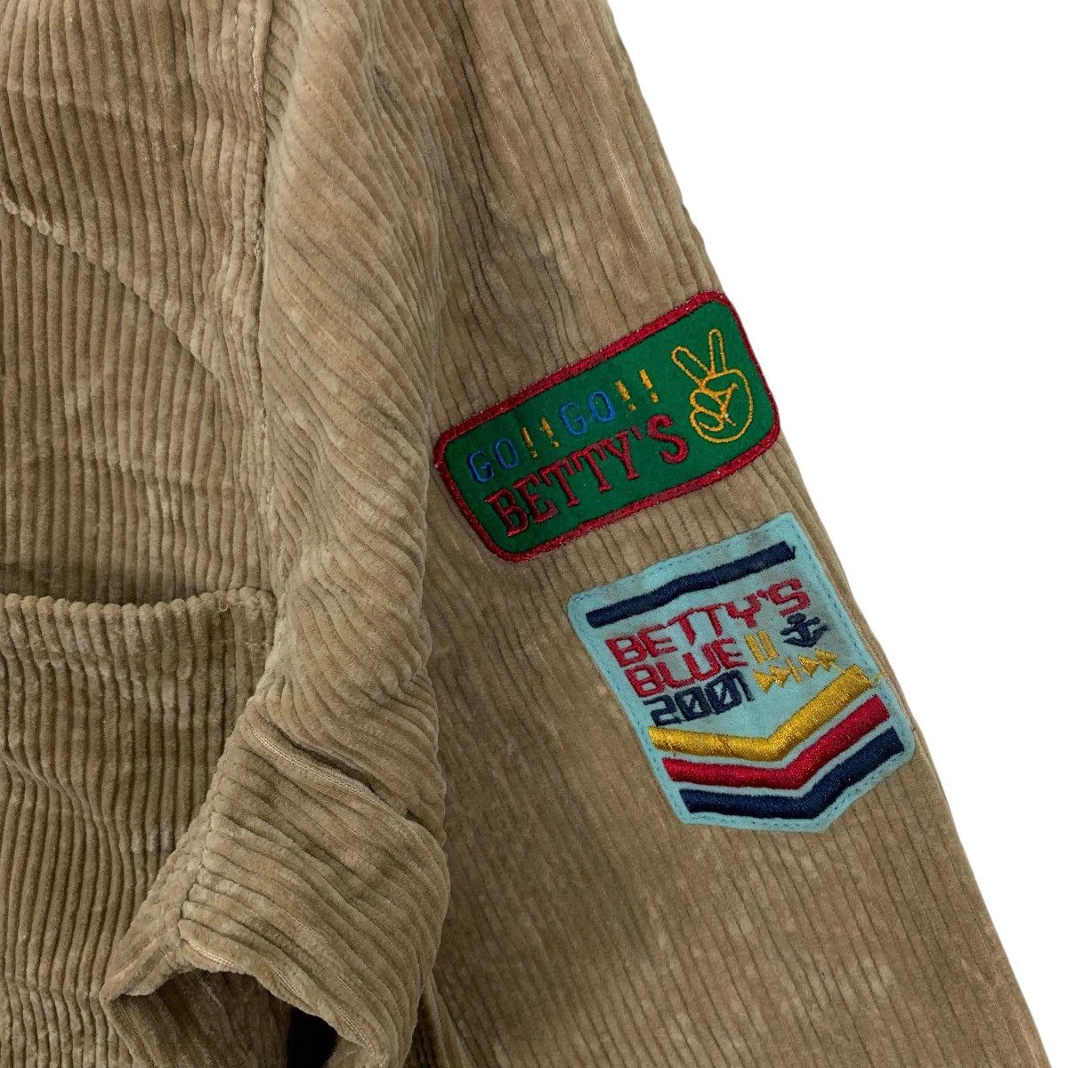 Japanese Brand BETTY’S BLUE Shinji Abe Japanese Brand Corduroy Coat Jacket Size US S / EU 44-46 / 1 - 4 Thumbnail