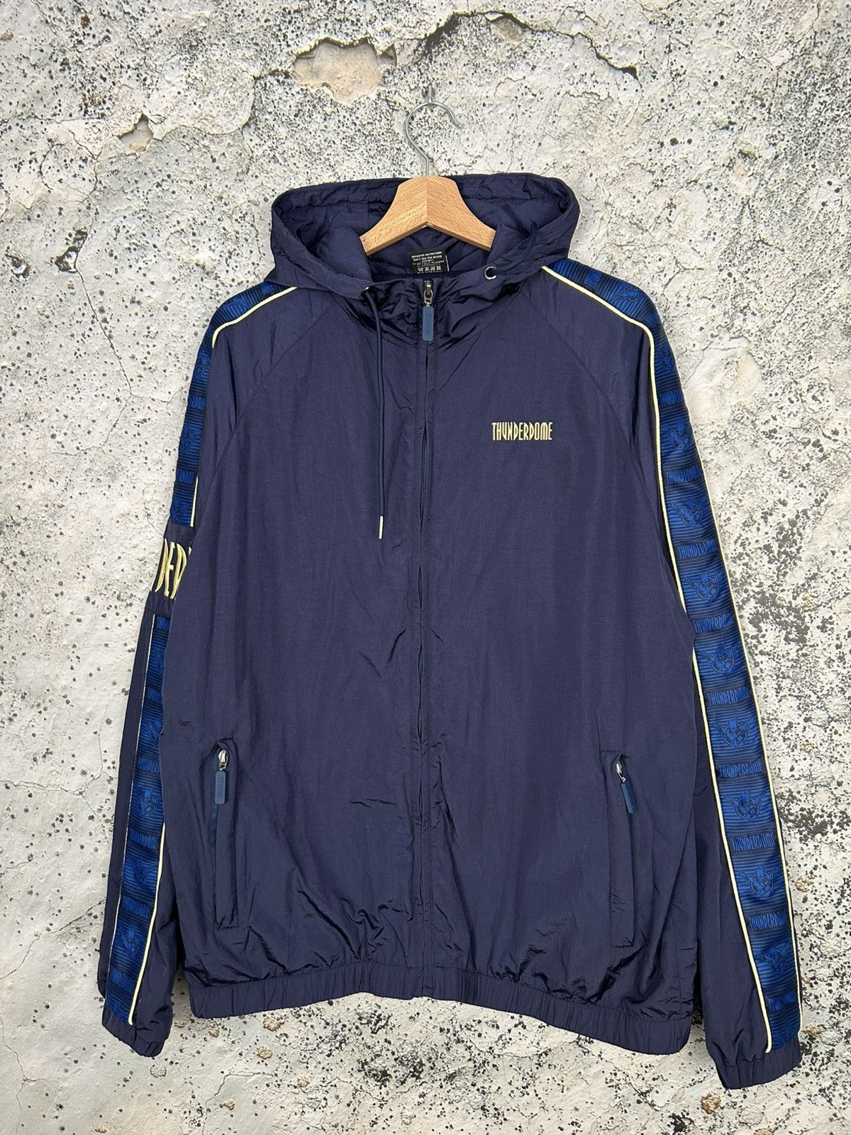 Thunderdome Vintage Thunderdome Hardcore Festival Rare Light Jacket 90s Size US XL / EU 56 / 4 - 3 Thumbnail