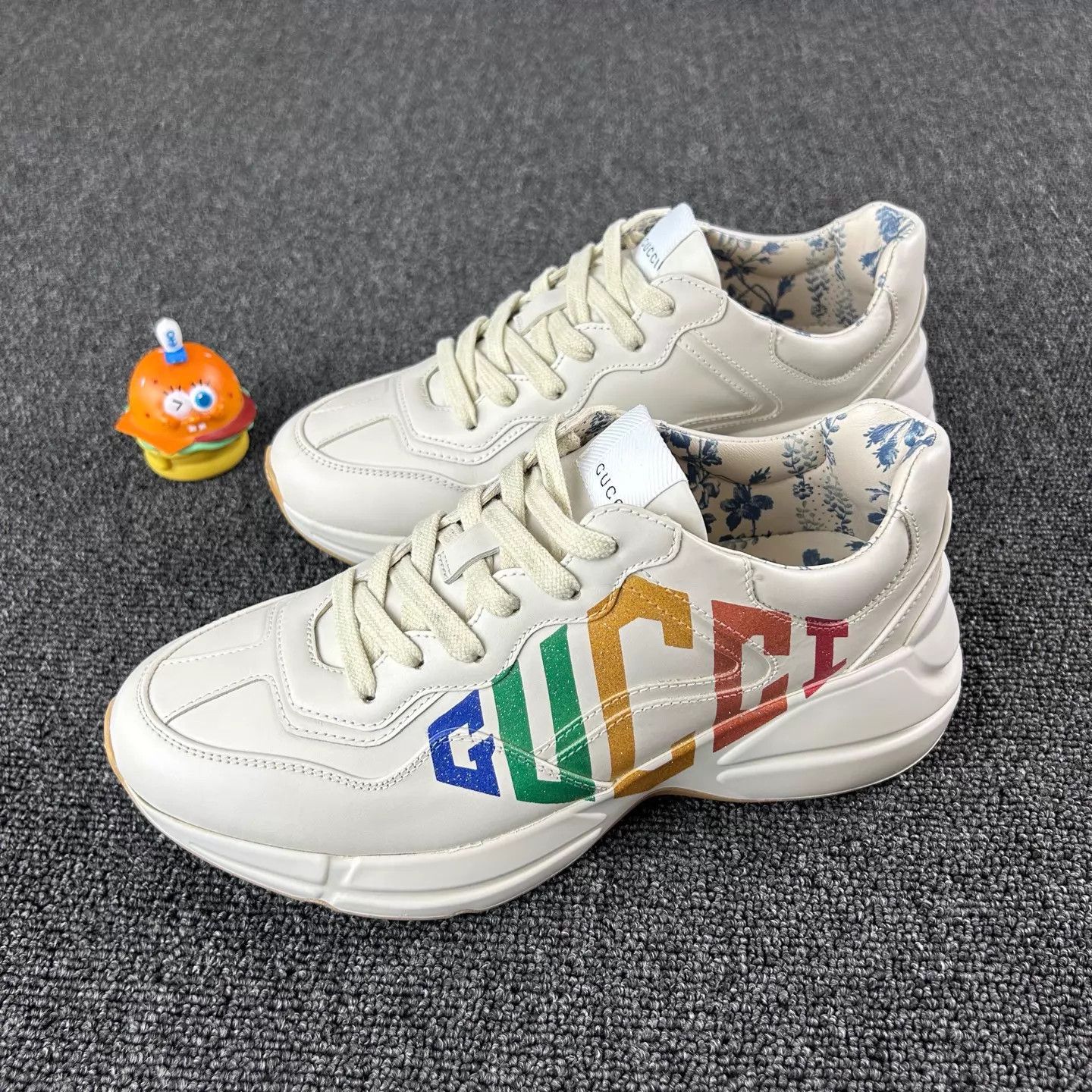 Gucci Gucci Color Blocked Logo Dad Sneaker 37 Size US 6.5 / IT 36.5 - 1 Thumbnail