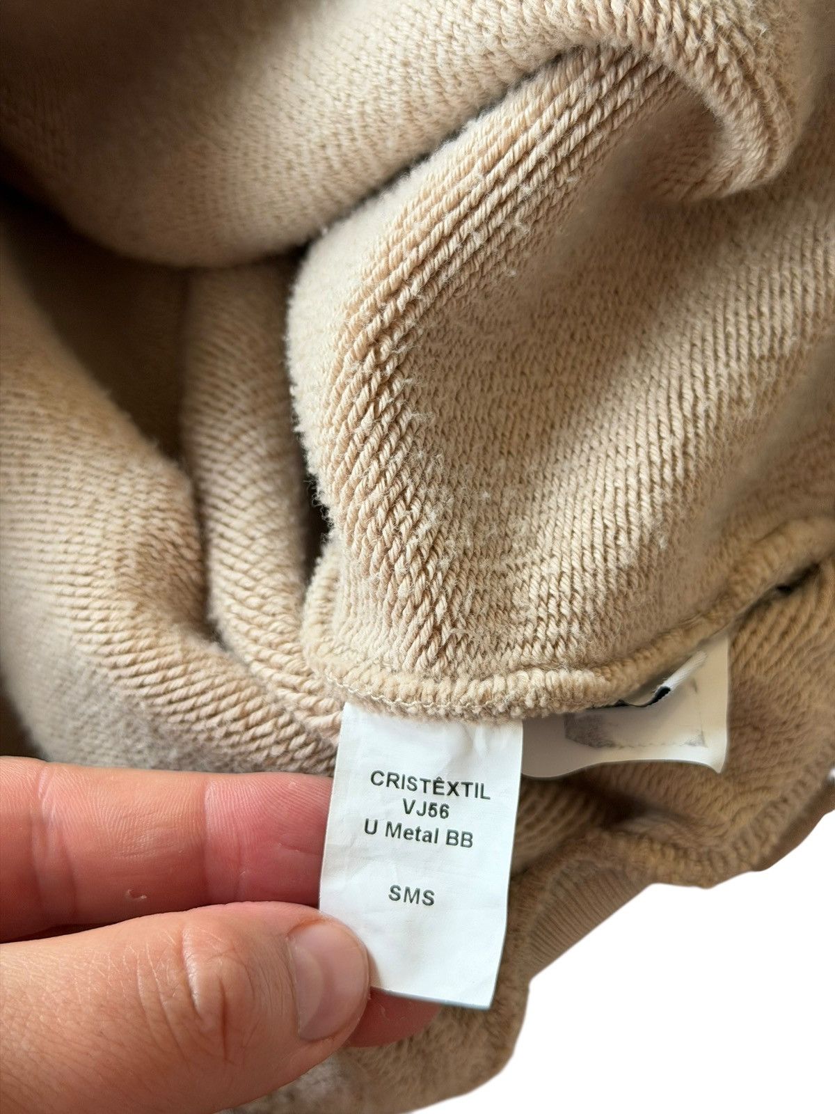 Balenciaga *RARE* BALENCIAGA METAL SUPER THICK HOODIE BEIGE RARE SIZE 4 Size US XL / EU 56 / 4 - 10 Thumbnail