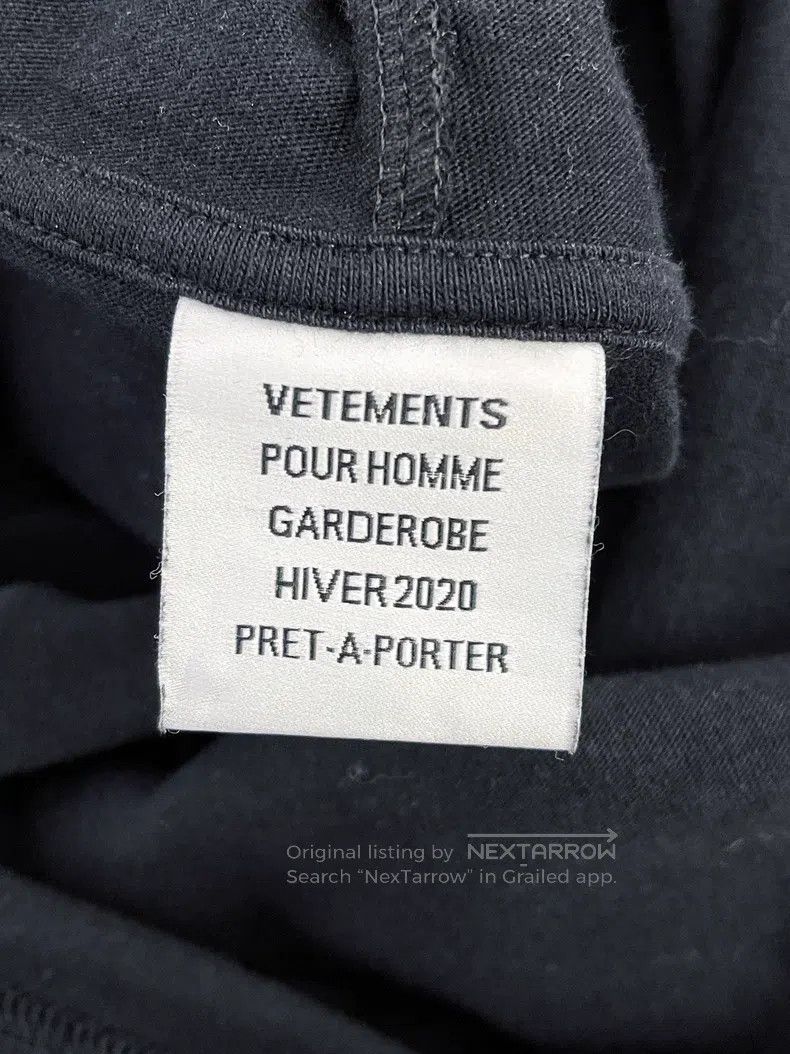 Vetements Vetements President Black Mask Hoodie Long Sleeve Sweatshi Size US XS / EU 42 / 0 - 7 Thumbnail