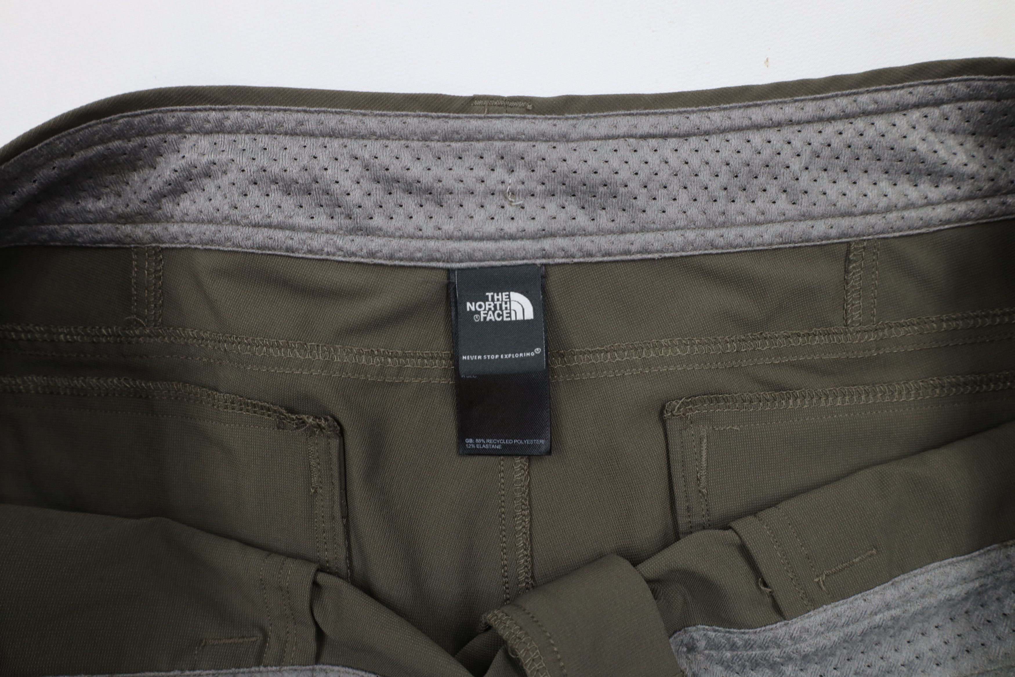 The North Face × Vintage The North Face Stretch Almatta Hiking Cargo Pants Green Size 38" / US 16 / IT 52 - 9 Thumbnail
