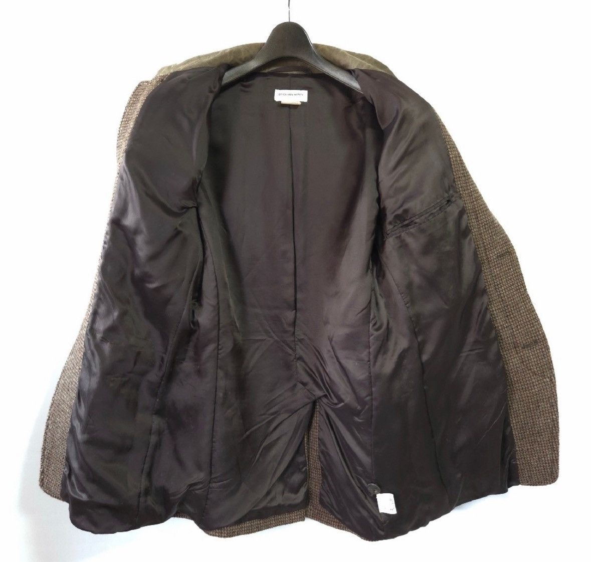 D Nine Reserve 02aw DRIES VAN NOTEN Wool Tweed Jacket Size US M / EU 48-50 / 2 - 6 Thumbnail