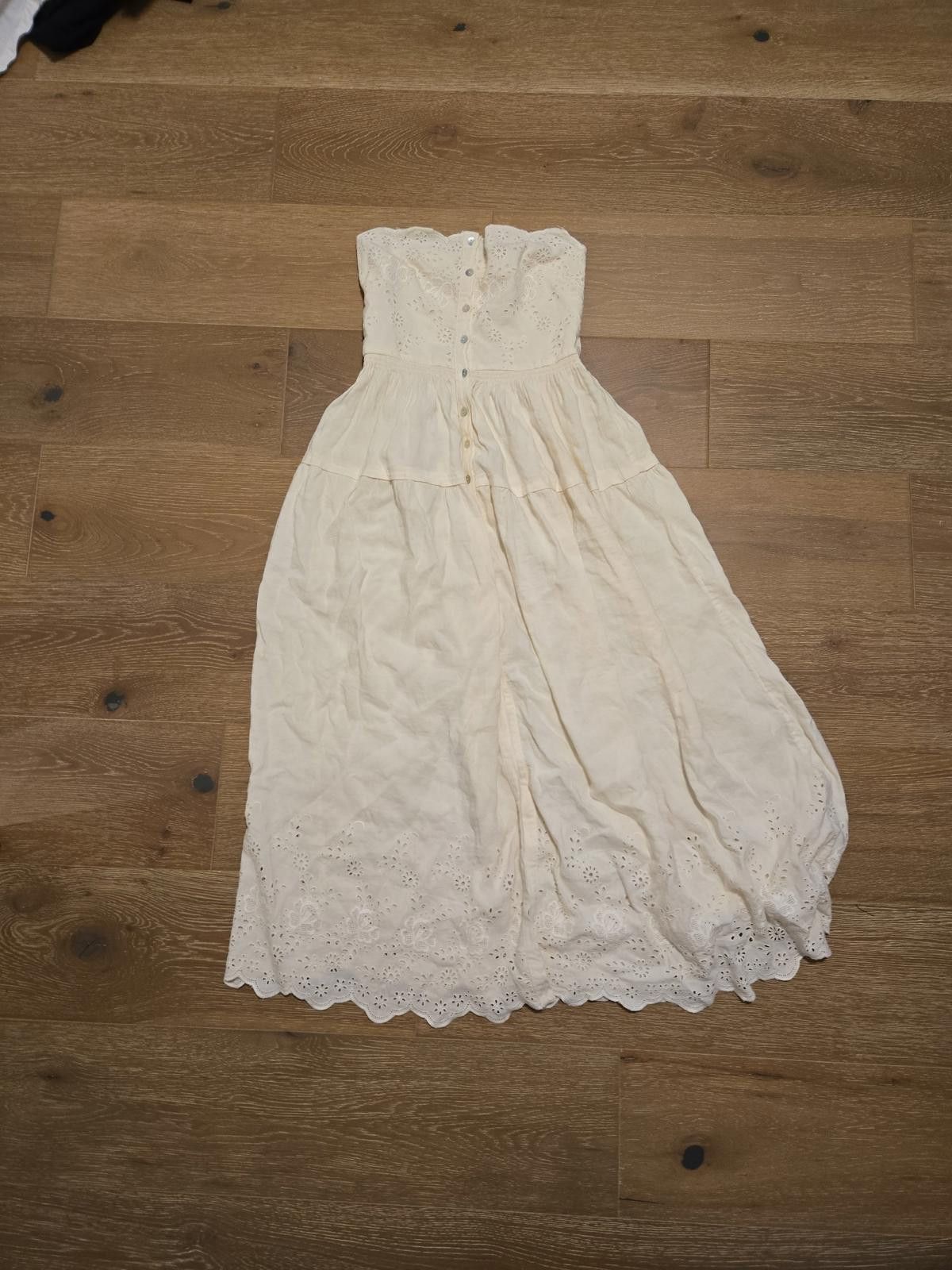 Free People NWT Free People Evelyn Eyelet Midi ress Size XS / US 0-2 / IT 36-38 - 2 Thumbnail