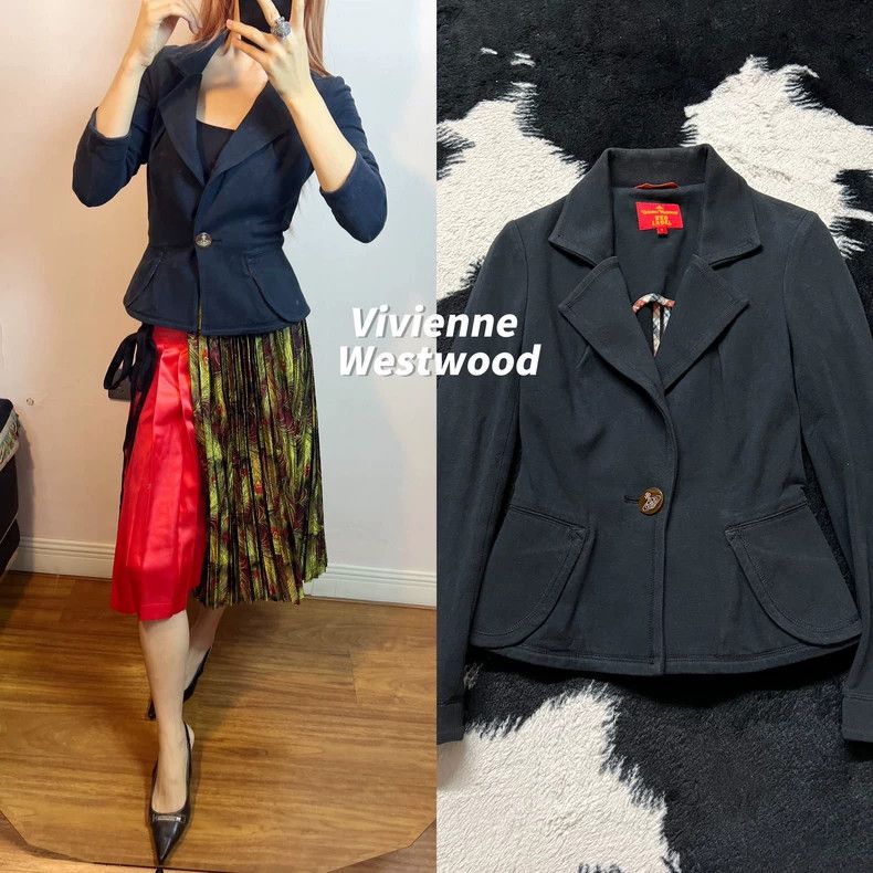 Vivienne Westwood Vivienne Westwood Large Waist Saturn Jacket Size S / US 4 / IT 40 - 1 Thumbnail