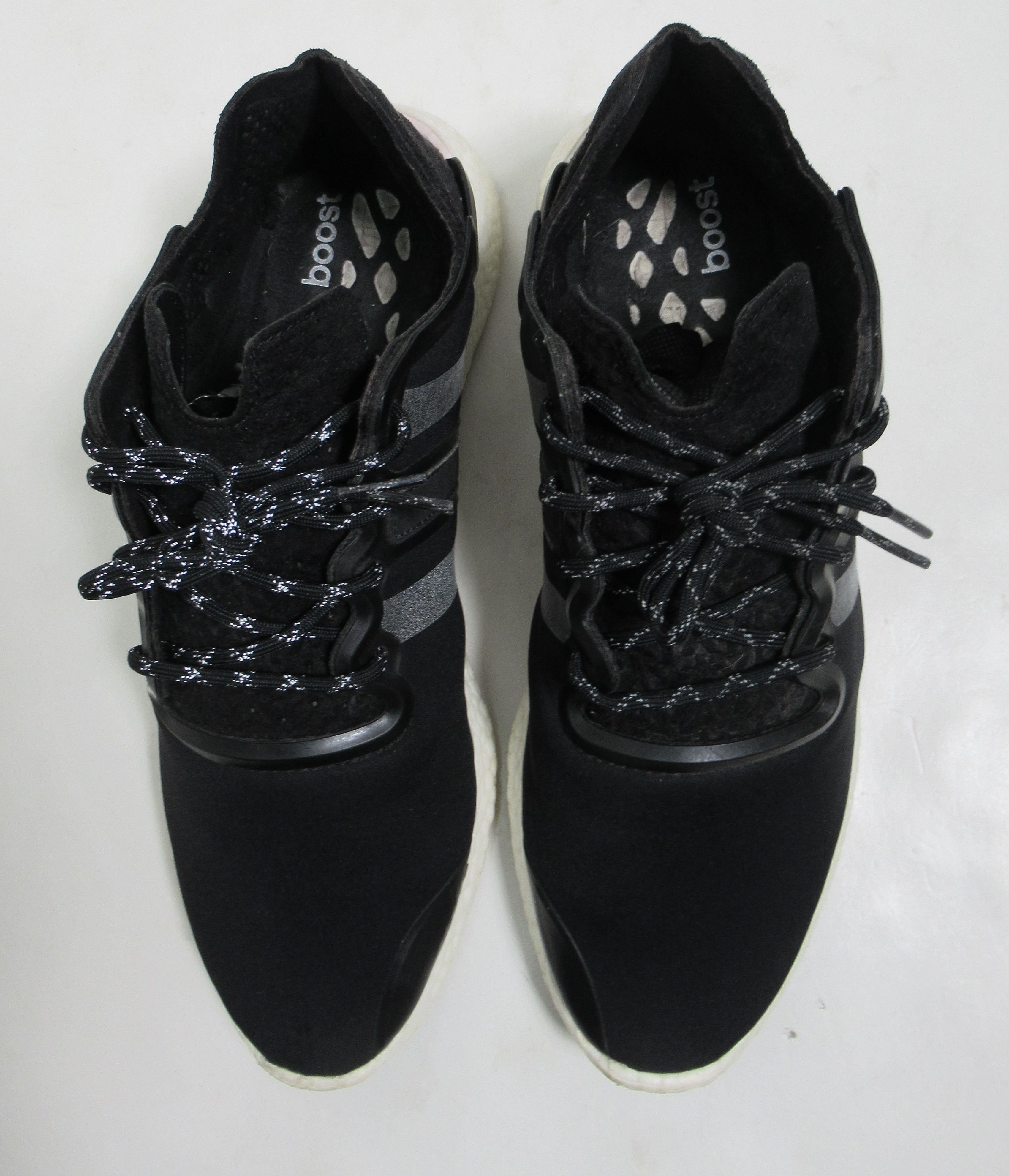 Y-3 Y-3 Yohji Men's Run Reflective Sneaker Black White BB4865 Size US 10.5 / EU 43-44 - 3 Thumbnail