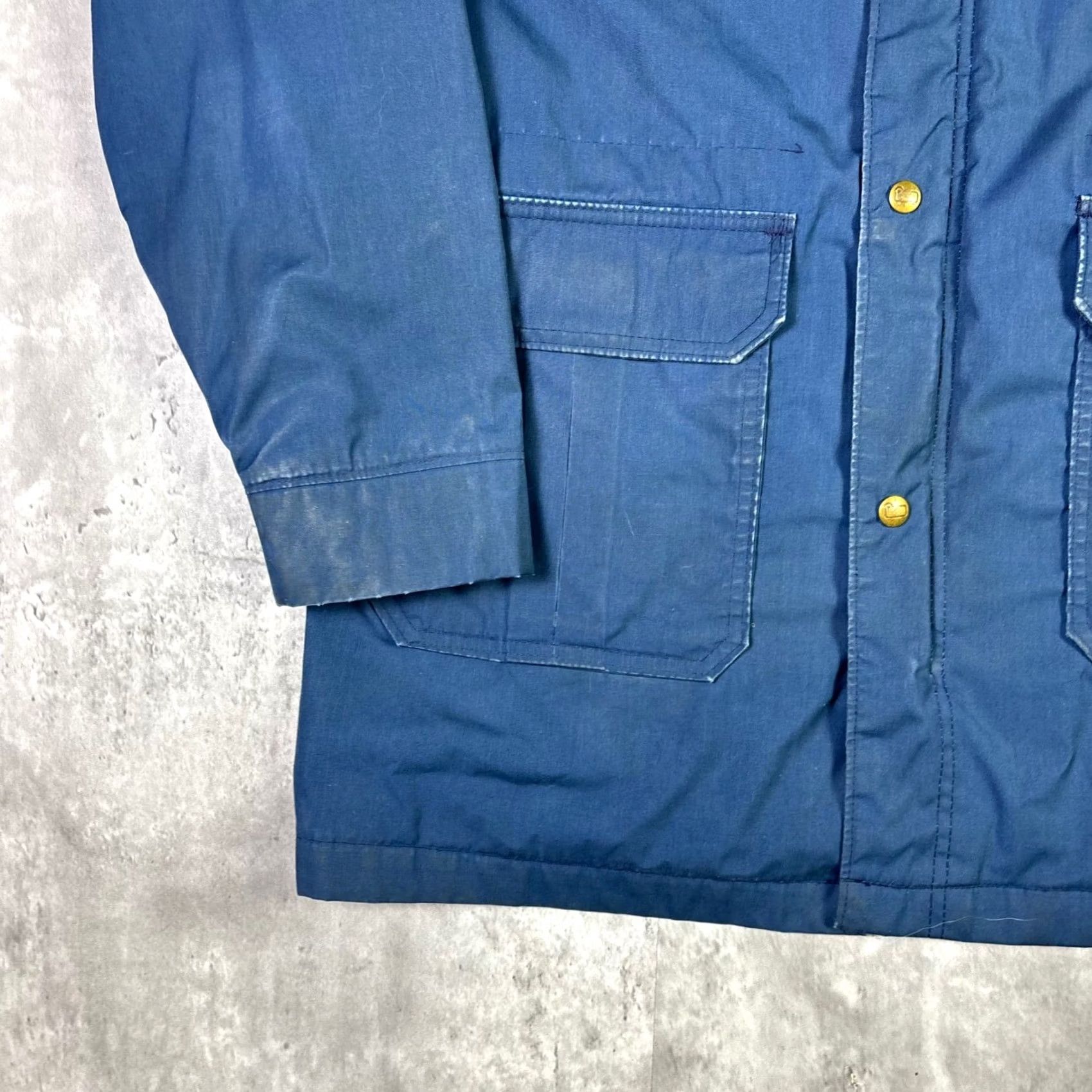 Vintage VINTAGE Woolrich Mountain Parka Jacket Navy Blue Plaid Lined Made in USA Large Size US L / EU 52-54 / 3 - 7 Thumbnail