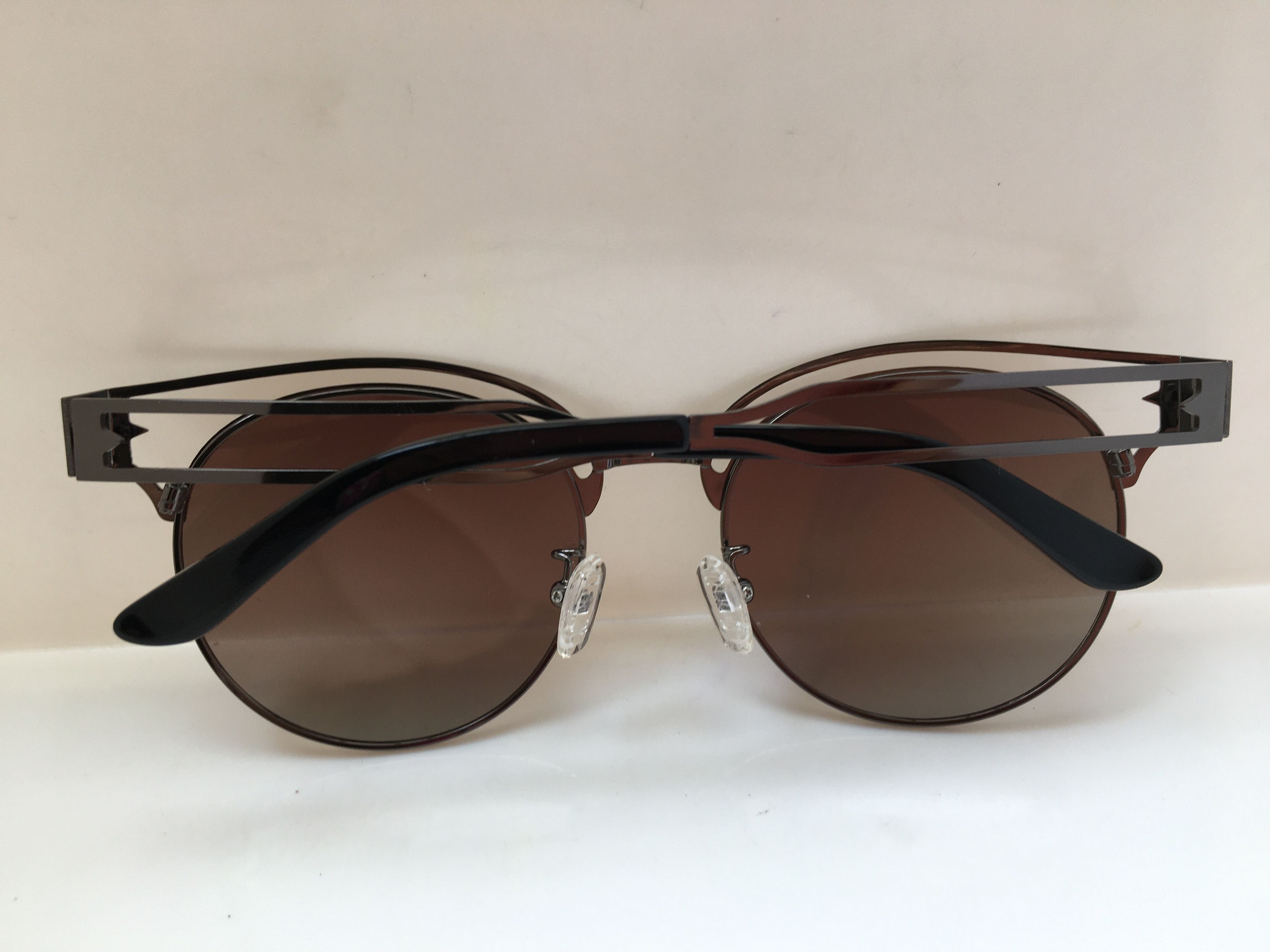 Other Evelyn Silver Grey Round Sunglasses Frame HOLLYWOOD Size ONE SIZE - 7 Thumbnail