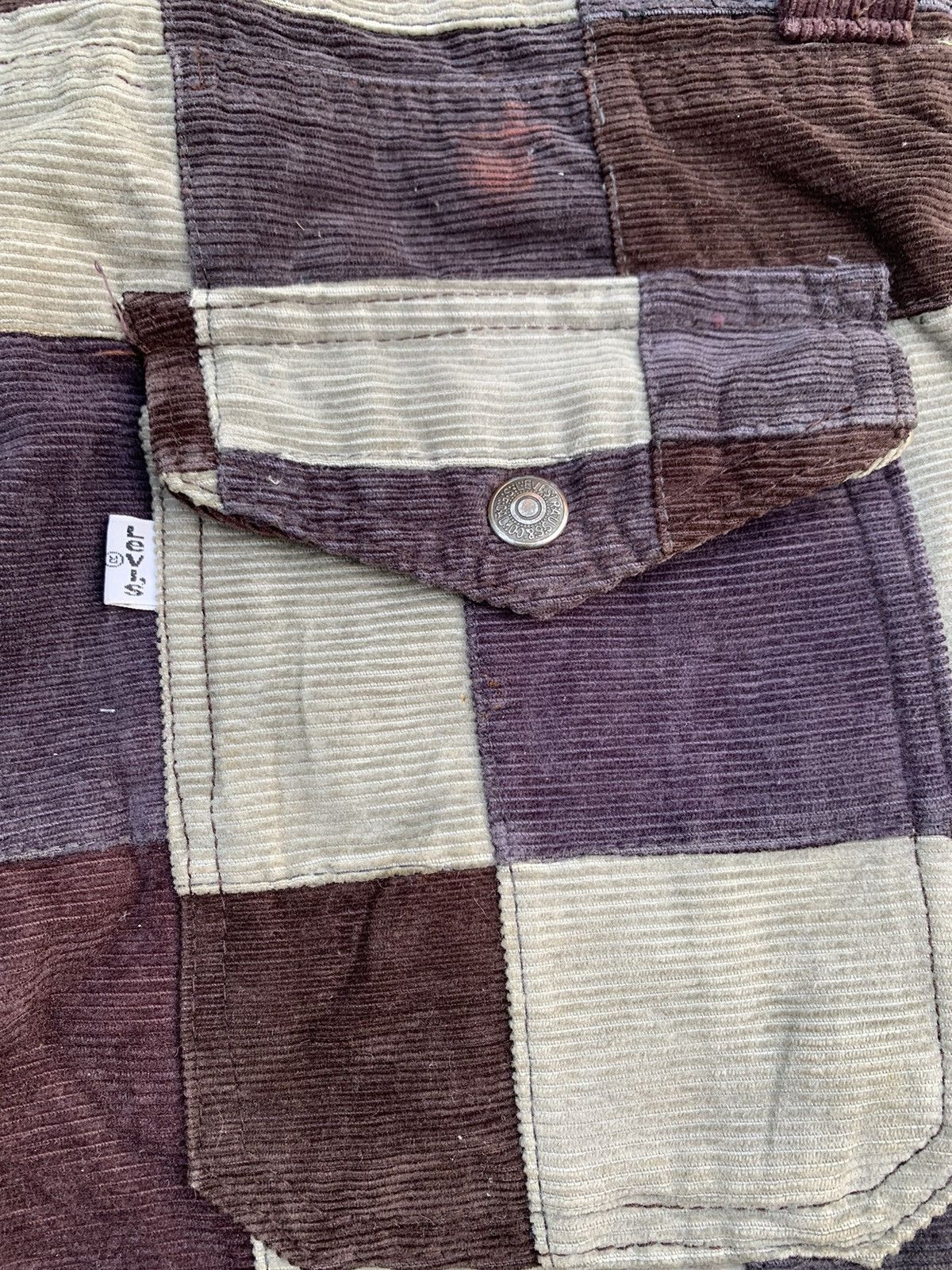 If Six Was Nine × Levi's Vintage Clothing Levi’s Patchwork Corduroy Pants Size US 30 / EU 46 - 5 Thumbnail