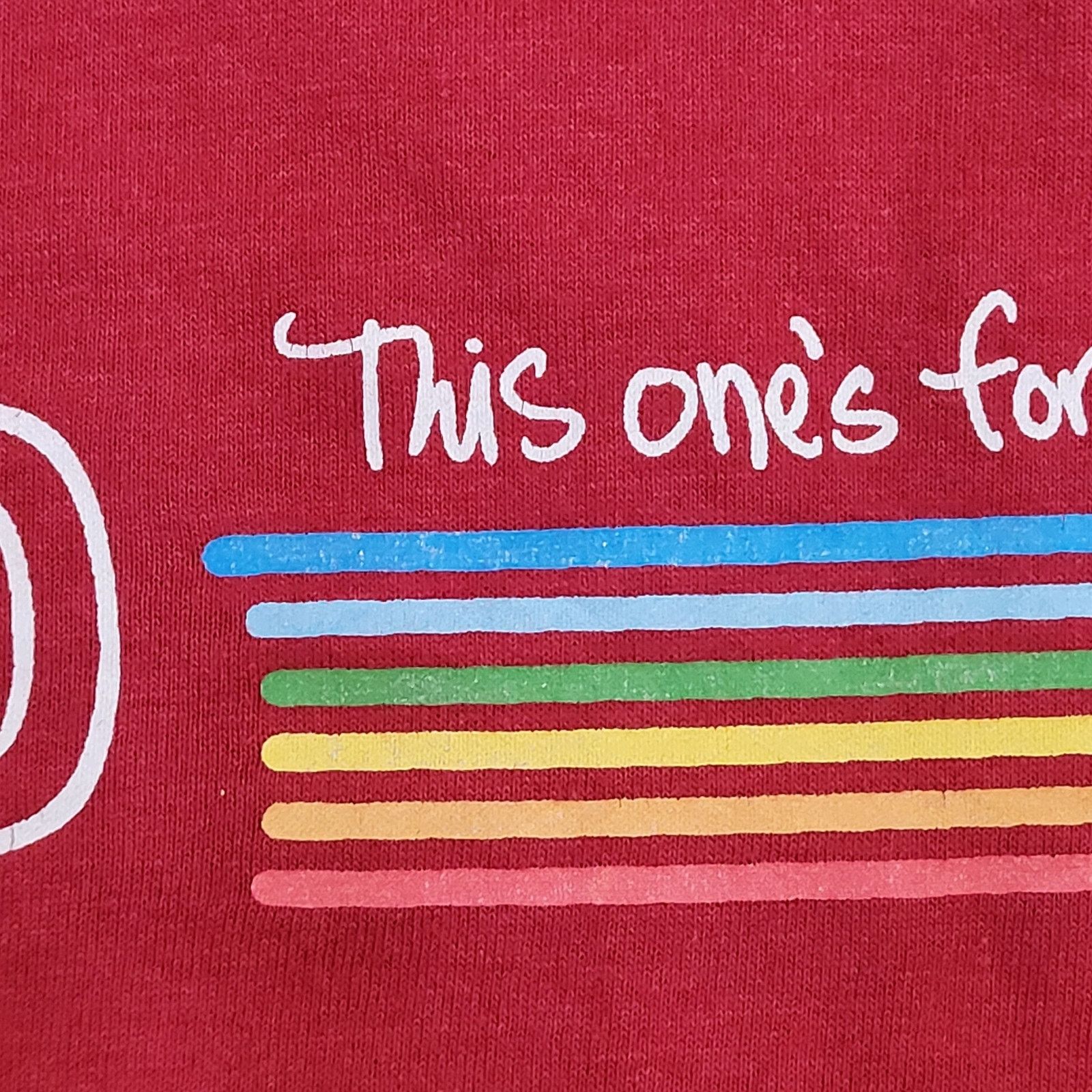 Velva Sheen VTG 70s Rainbow Stripe Beer Dad T-Shirt Medium Velva Sheen Size US M / EU 48-50 / 2 - 4 Thumbnail