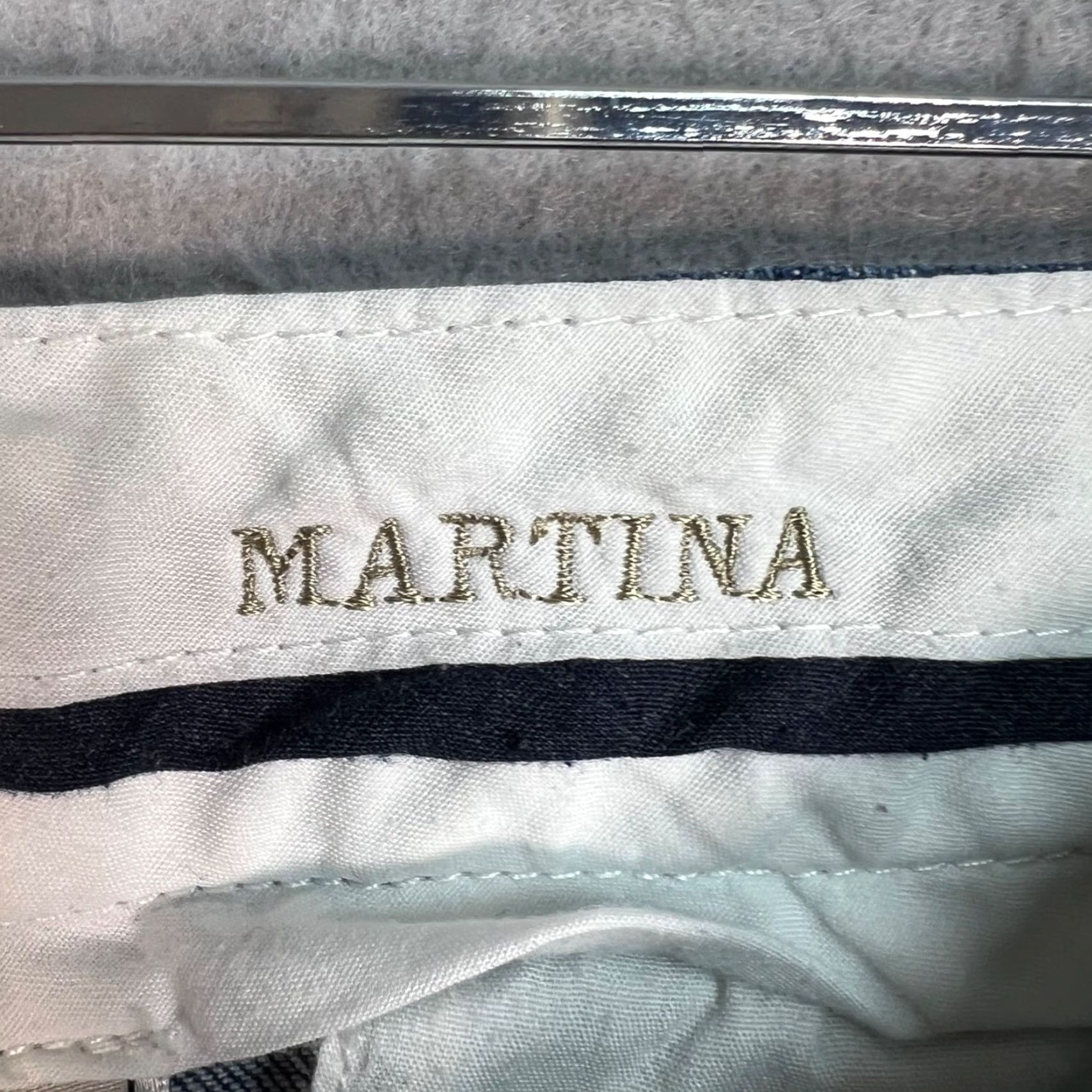 Mango Mango Jeans Womens Size 2 Blue Straight Leg Denim Pants Cotton Blend Adult Regular 5-Pocket Womens Jeans 90s Style? Size 26" / US 2 / IT 38 - 3 Thumbnail