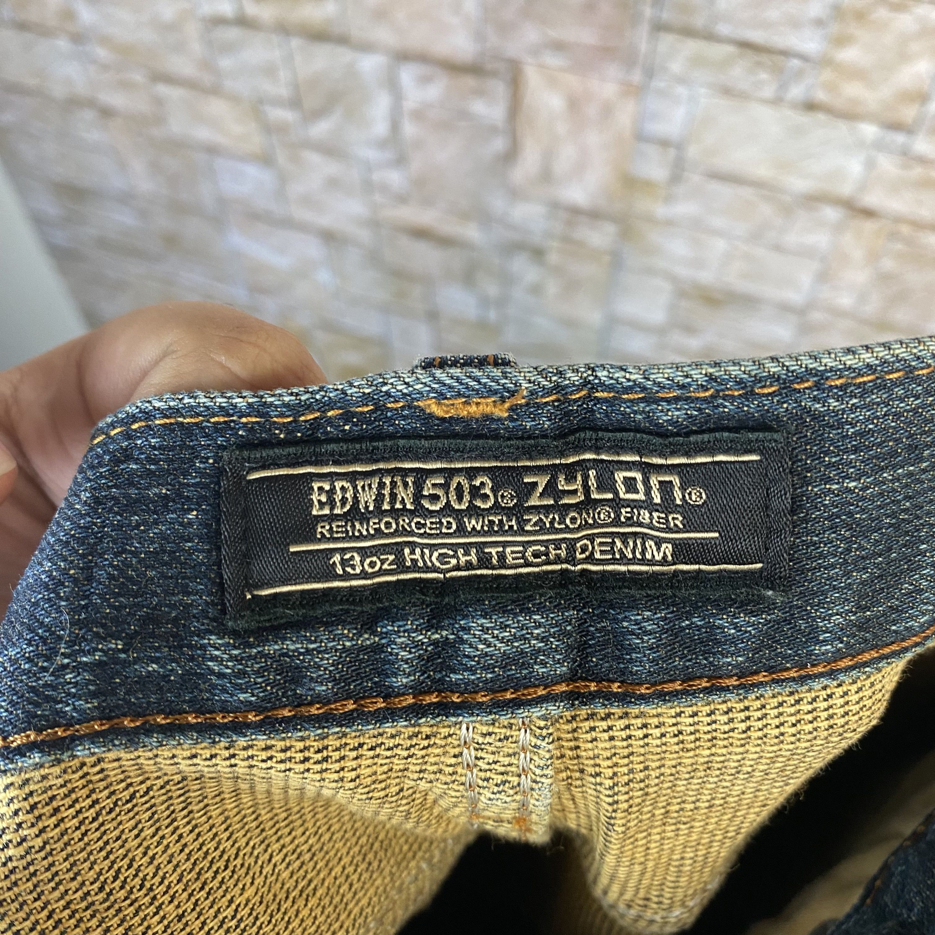 Edwin Edwin Blue vintage Denim Pants #7593 Size US 29 - 22 Thumbnail