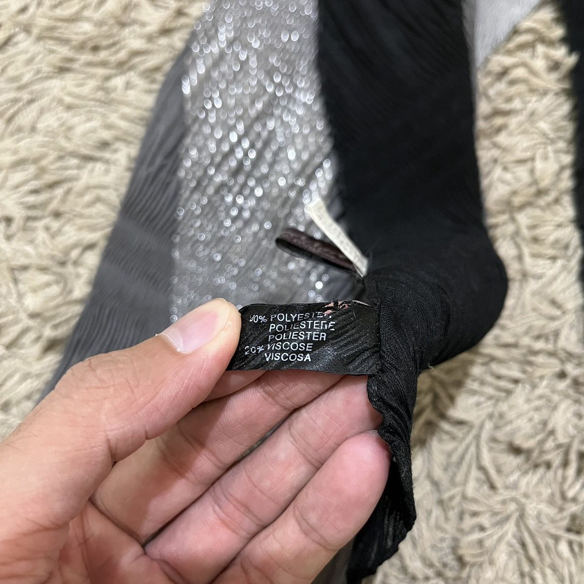 Tornado Mart Rare Tornado Mart Japan Pleated Scarf Size ONE SIZE - 8 Thumbnail