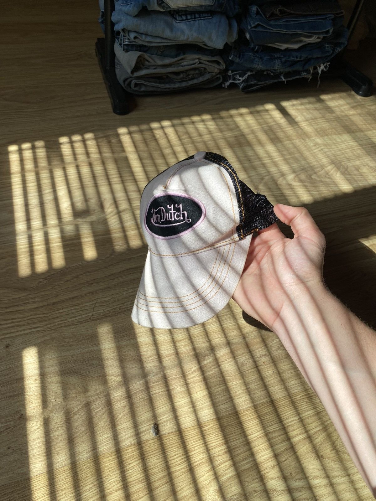 Von Dutch Vintage VonDutch Y2k Pink Cap Stussy Style Streetwear 2000s Size ONE SIZE - 5 Thumbnail