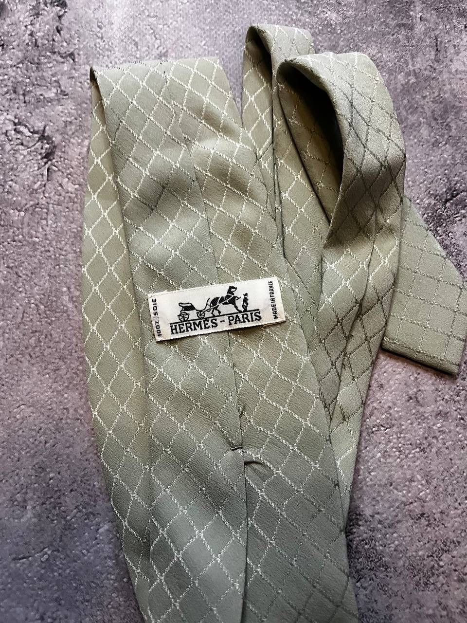 Hermes Hermes Tie Size ONE SIZE - 3 Thumbnail