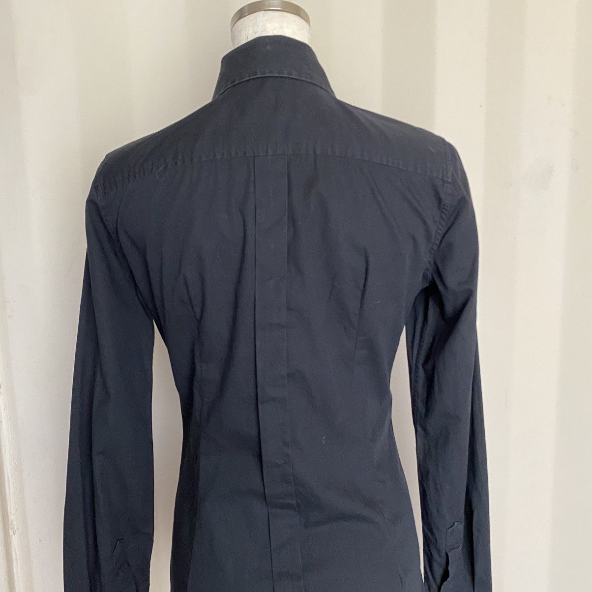 Dolce & Gabbana DOLCE & GABBANA Black Fitted Shirt Size S / US 4 / IT 40 - 16 Thumbnail