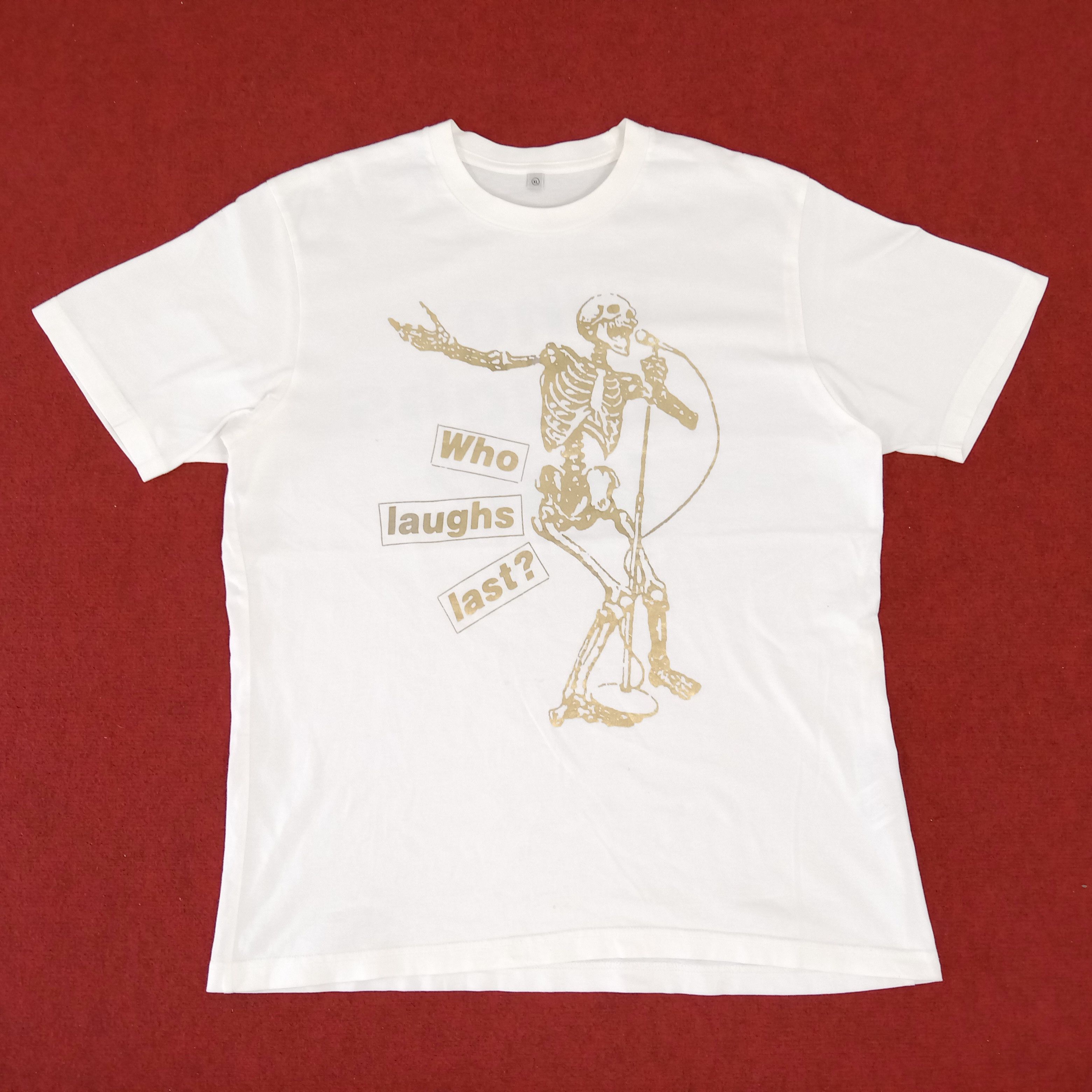 Japanese Brand × Vintage Skulls Design Music Rock Style Japanese Brand Tshirt Size US L / EU 52-54 / 3 - 1 Thumbnail